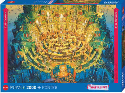 HEYE Puzzle Deep Down, 2000 Puzzleteile, Made in Europe