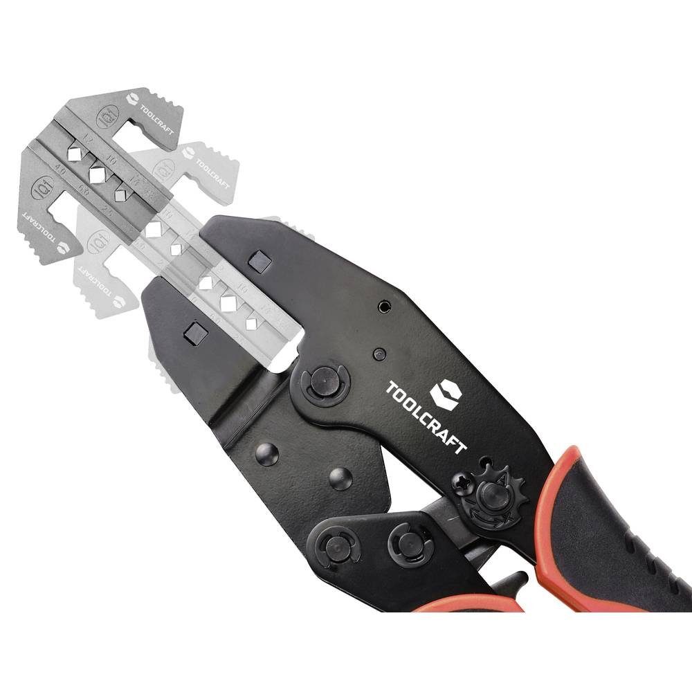 TOOLCRAFT Crimpzange Photovoltaik und Solar-Steckverbinder Quetschbereich: 2.5 TO-7760502