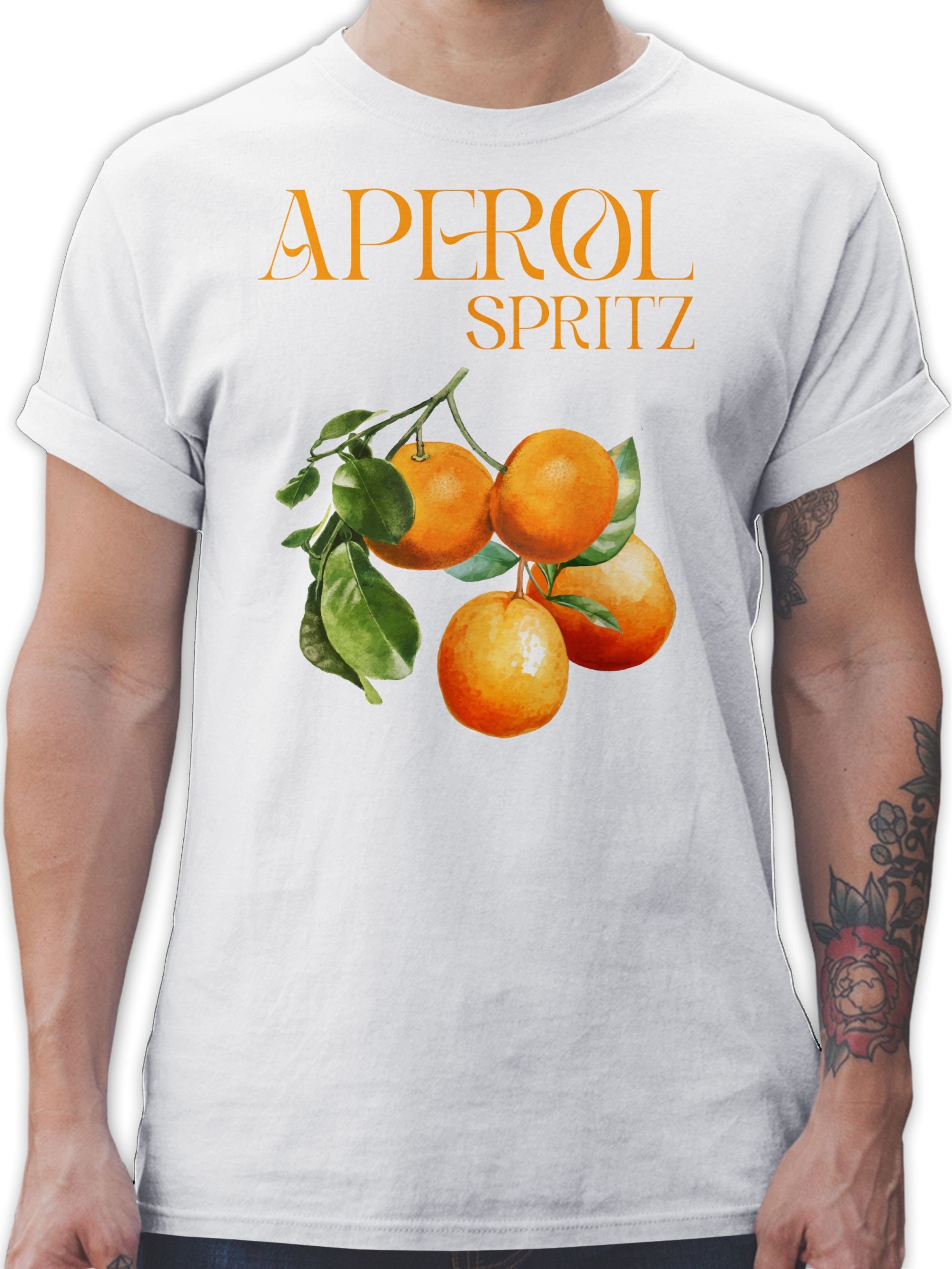 T-Shirt Aperol Spritz Orangen Aperol Kostüm