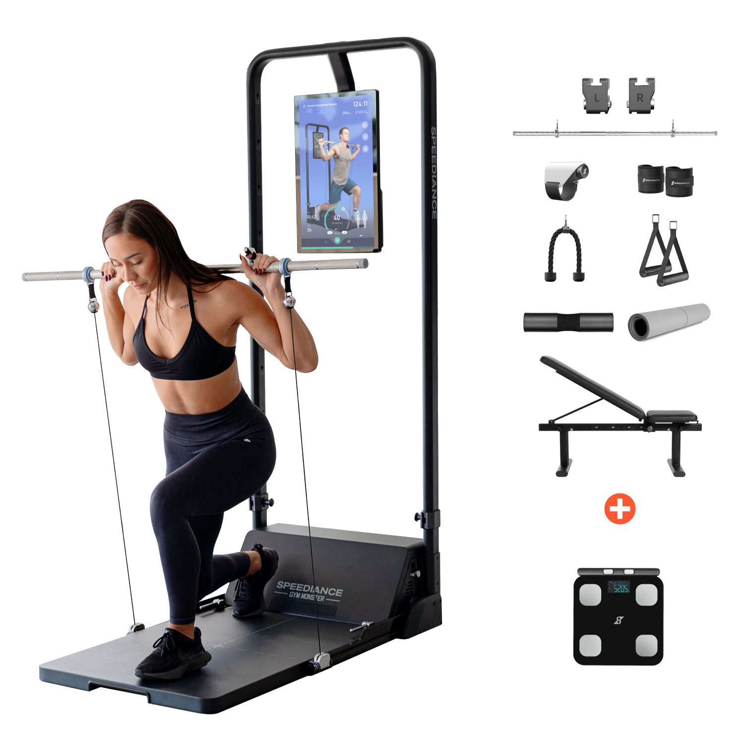 SPEEDIANCE Kraftstation Gym Monster Ganzkörper-Krafttraining Home Gym