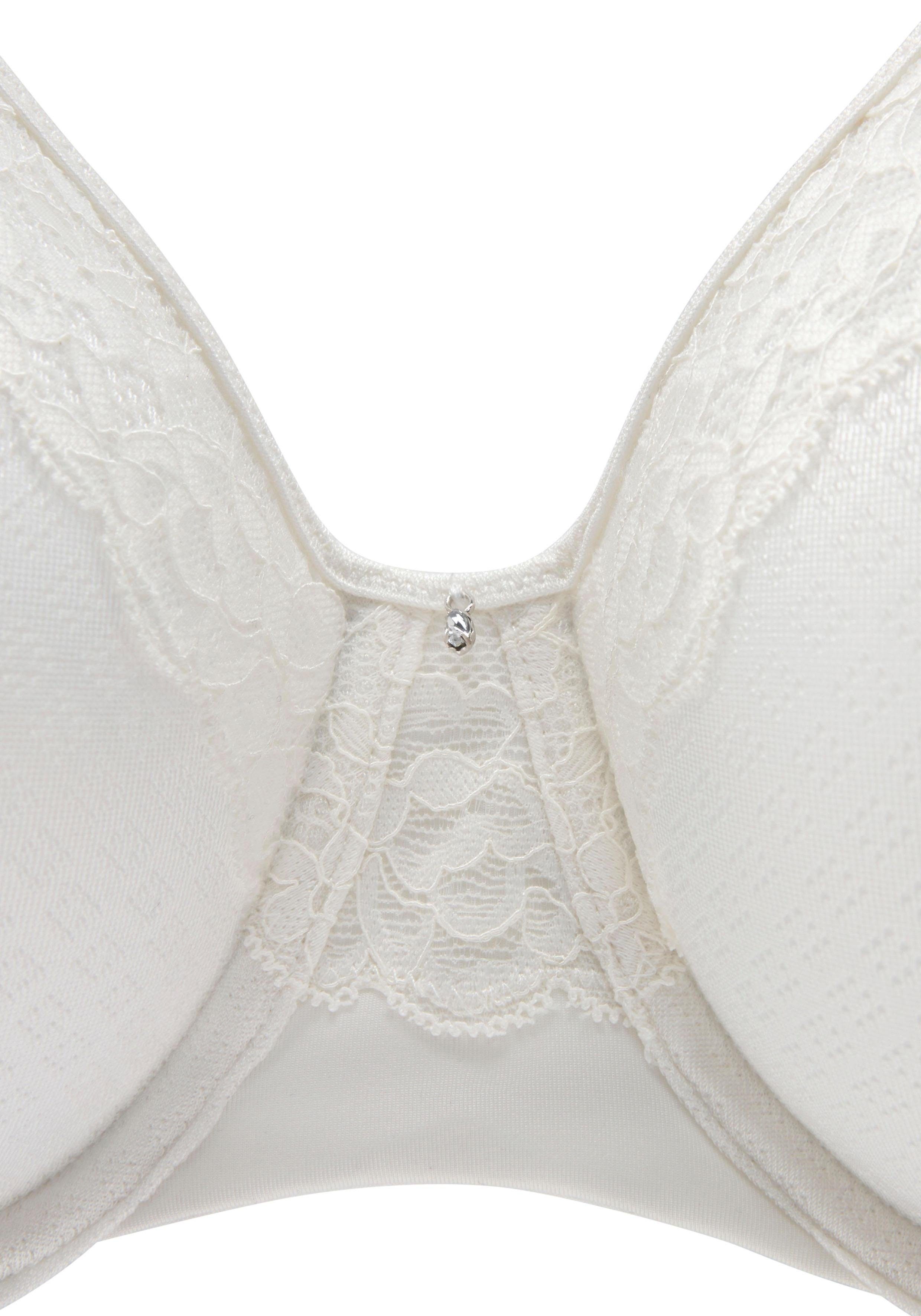 Nuance by Lascana Minimizer-BH mit Bügel & Spitzenborte – ideal für große Größen – Bild 4 von 5