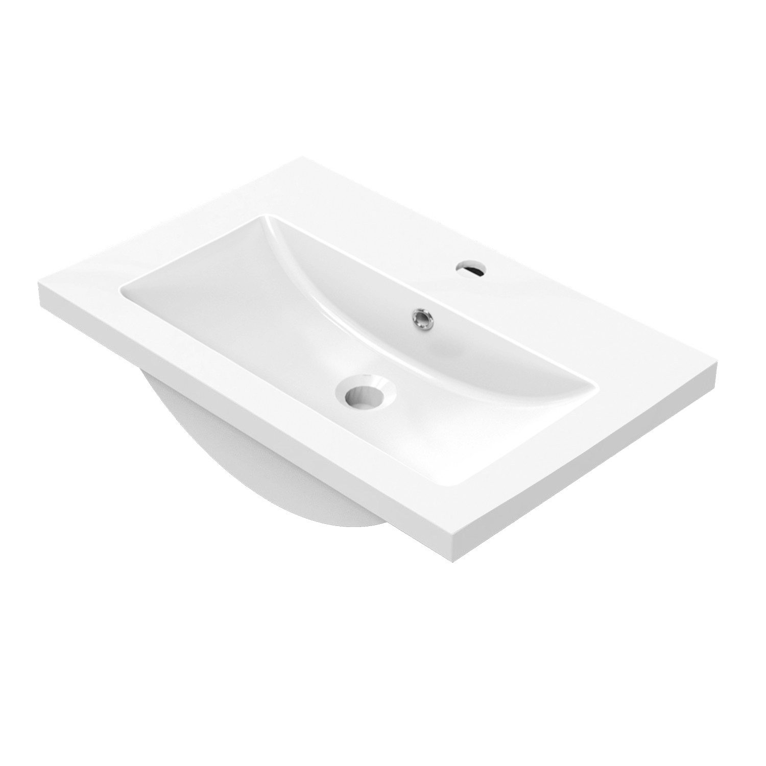 duschspa Waschtisch Becken Waschbecken Keramik Becken oder Mineralguss Becken