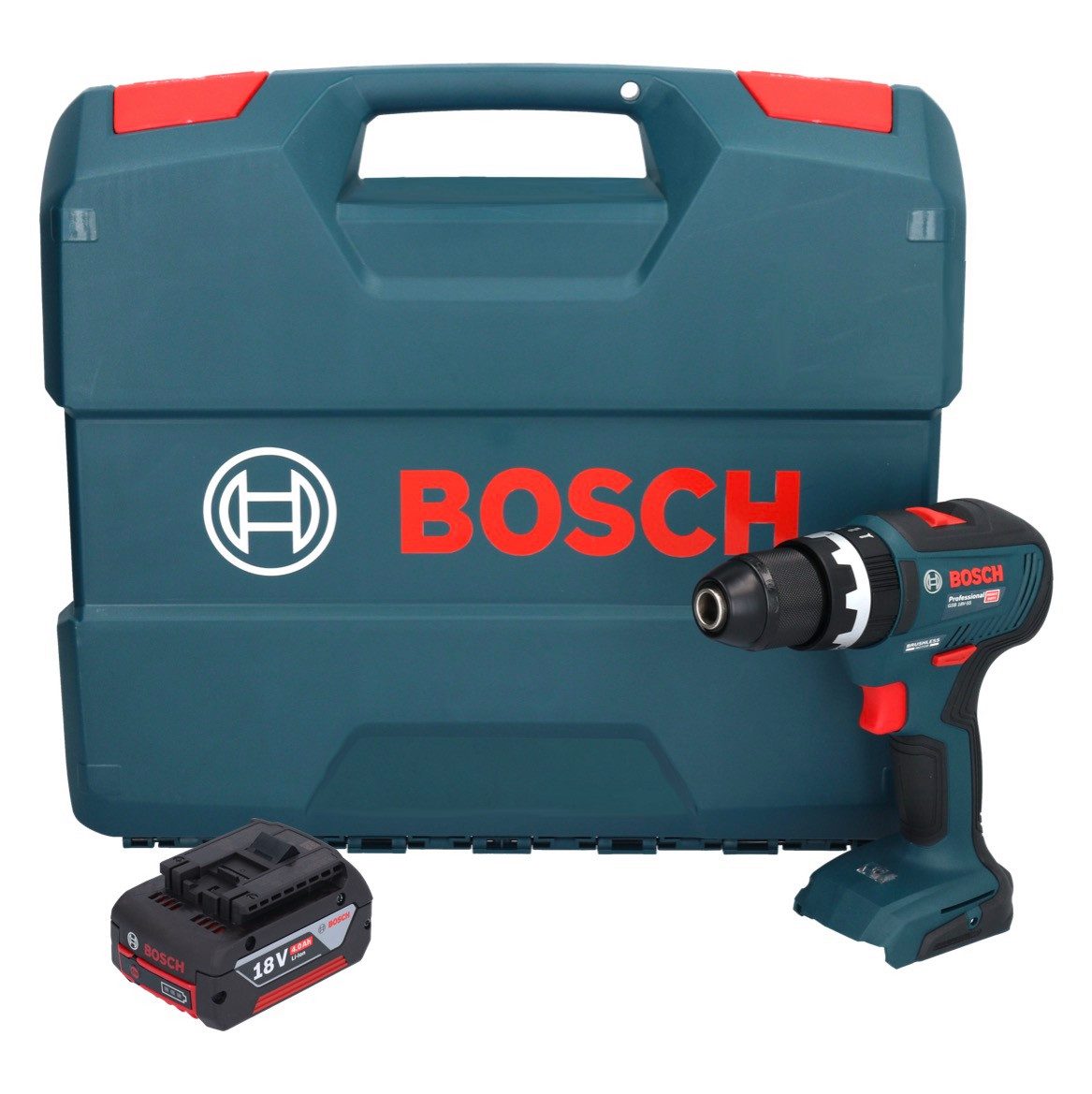 Thumbnail - Bosch Professional Schlagbohrmaschine GSB 18V-55 Professional Akku Schlagbohrschrauber 18 V 55 Nm Brushless