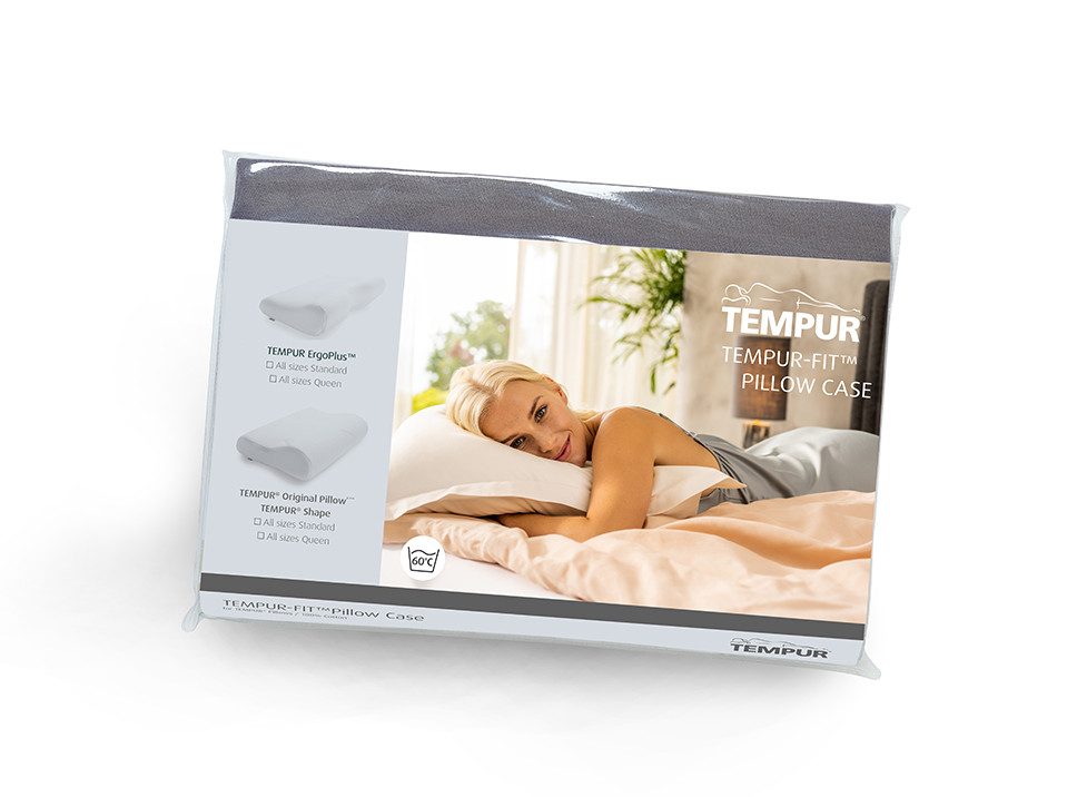 Tempur Kissenbezug TEMPUR® Jersey-Kissenbezug für Kissen All-Around / Ombracio, schiefer