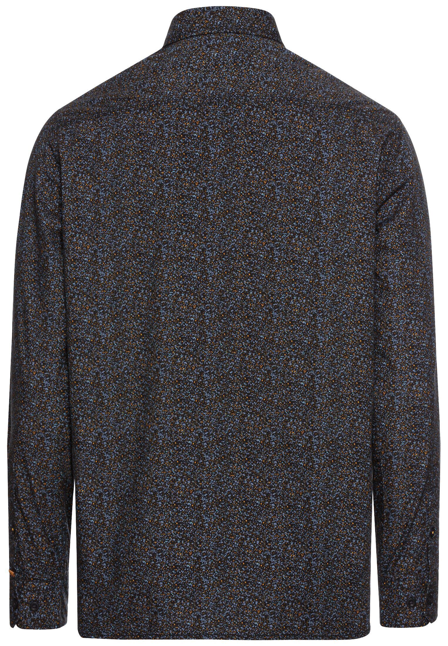 camel active Langarmhemd Langarmhemd mit Minimal-Print günstig online kaufen