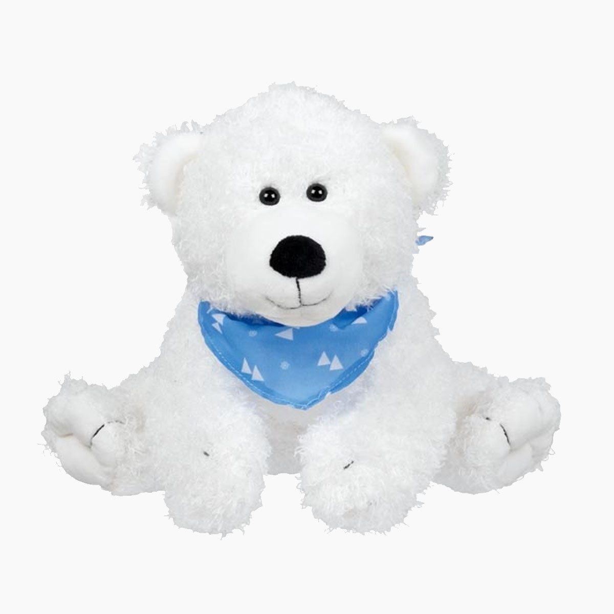 goki Stoffpuppe Eisbär Tom (Packung, 1-tlg., set), besonders weich und anschmiegsam.