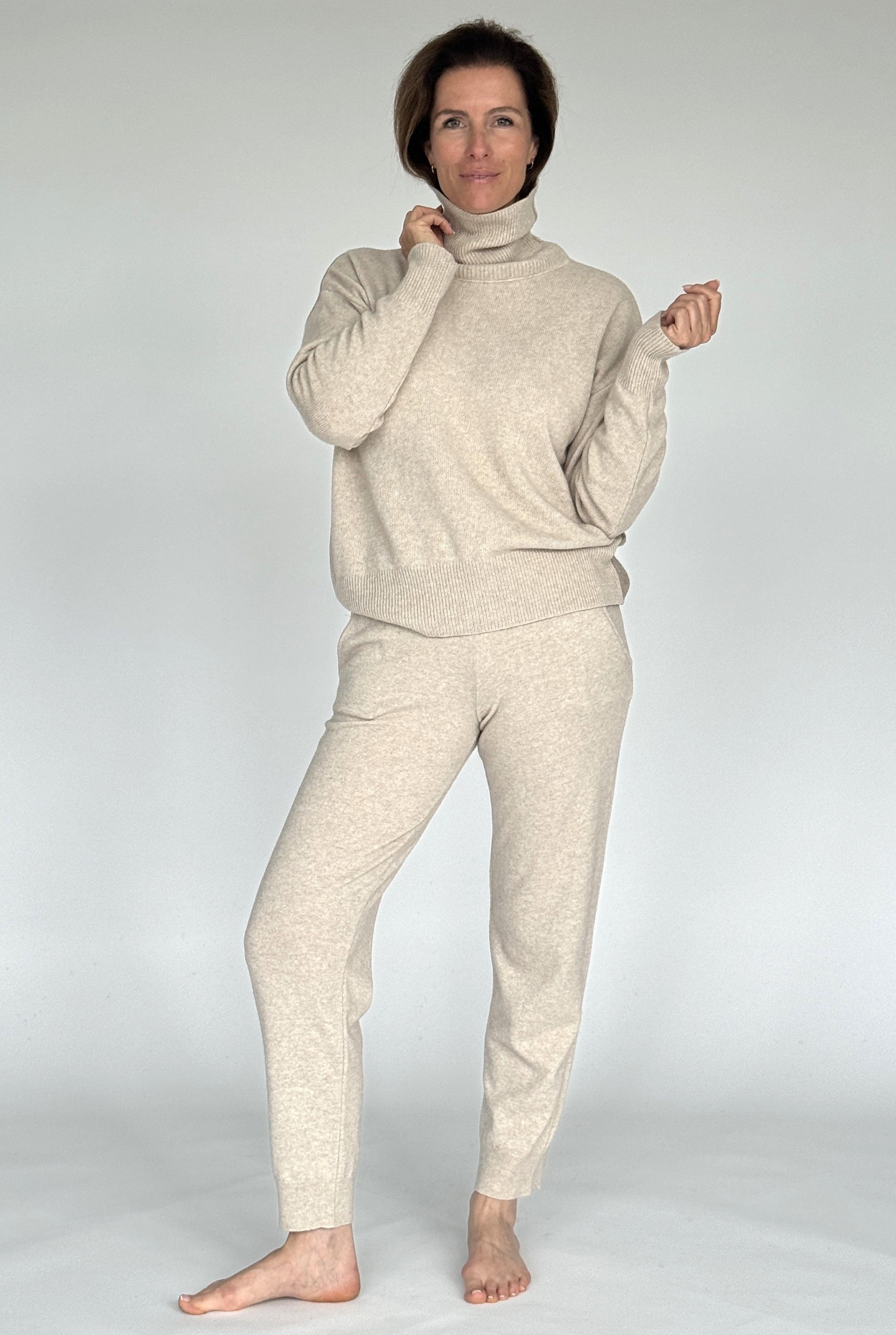 Zuckerwatte Strickhose Strickhose aus weicher Merino günstig online kaufen