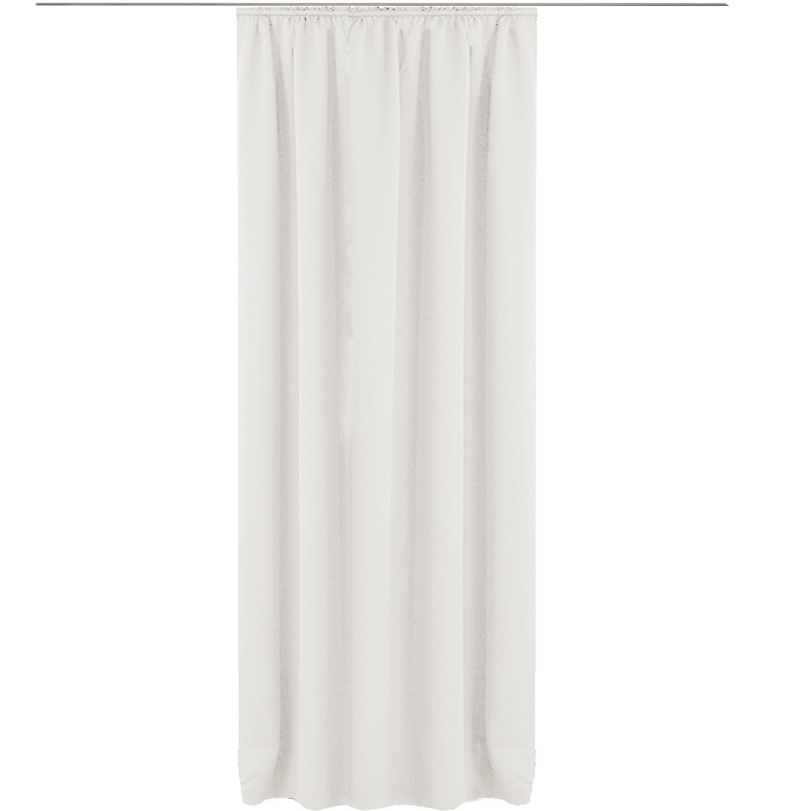 JEMIDI Gardine Vorhang blickdicht, 140x245cm, Kräuselband, günstig online kaufen