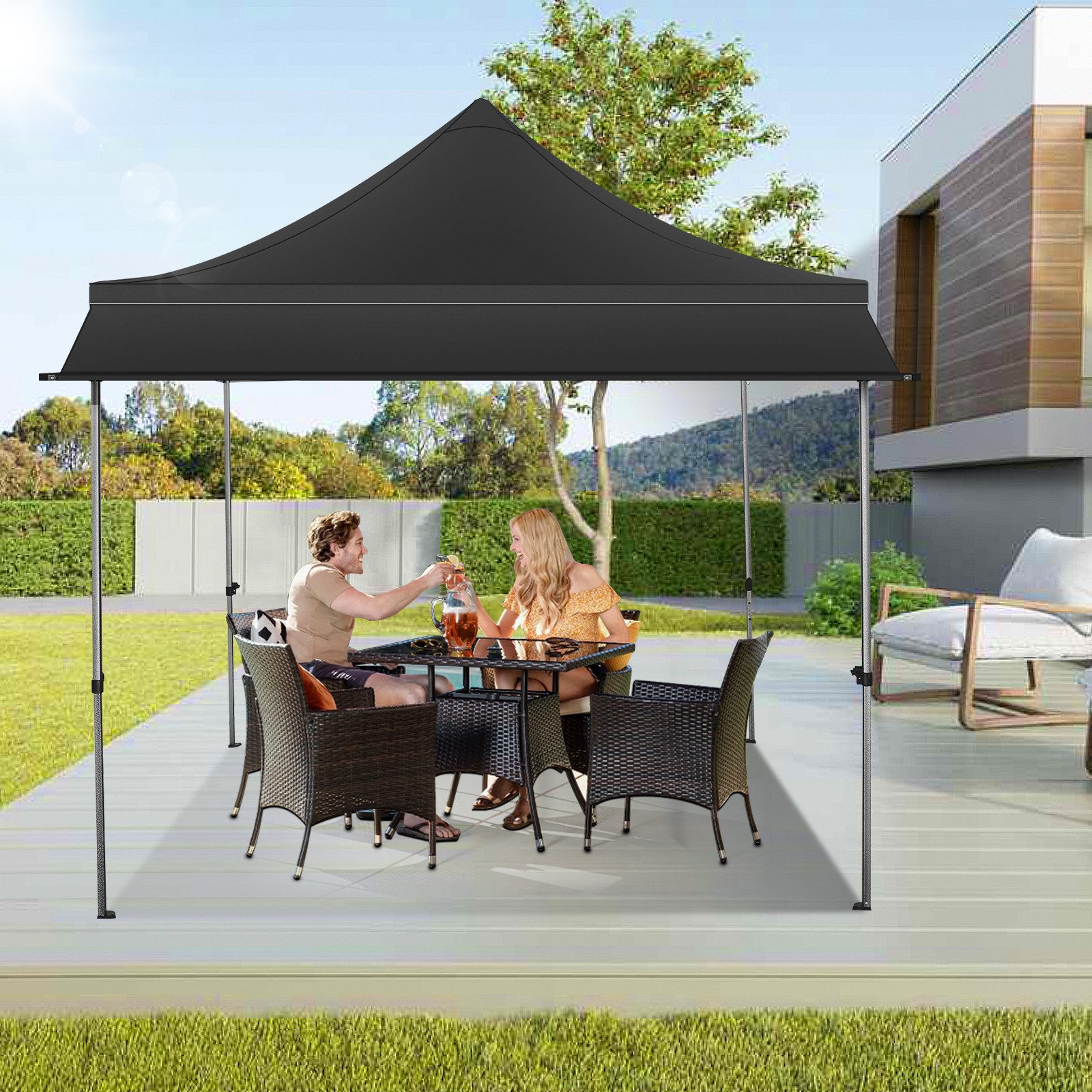 LUCKZON Pavillon Capri 3x3m Pop Up günstig online kaufen