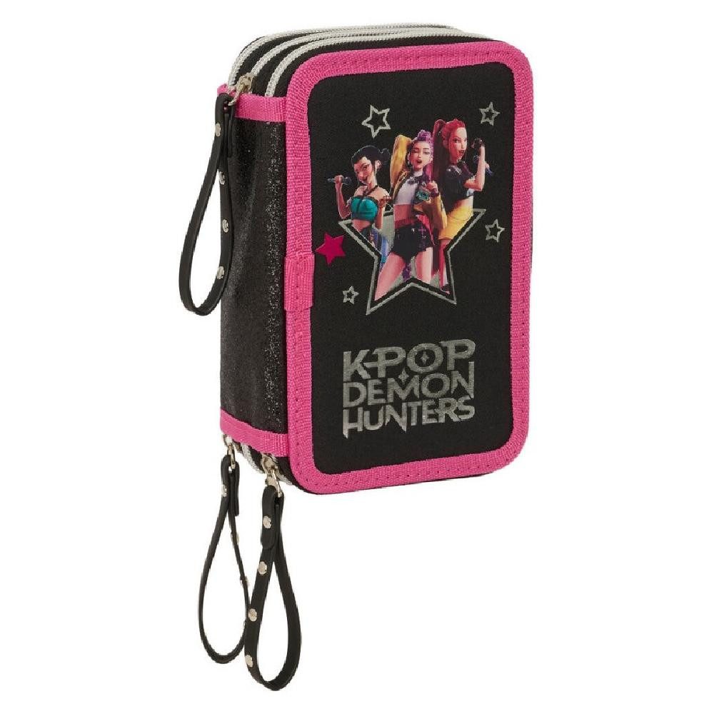 safta Federmäppchen Demon Hunters Kpop Energy triple Federmappe 37pcs