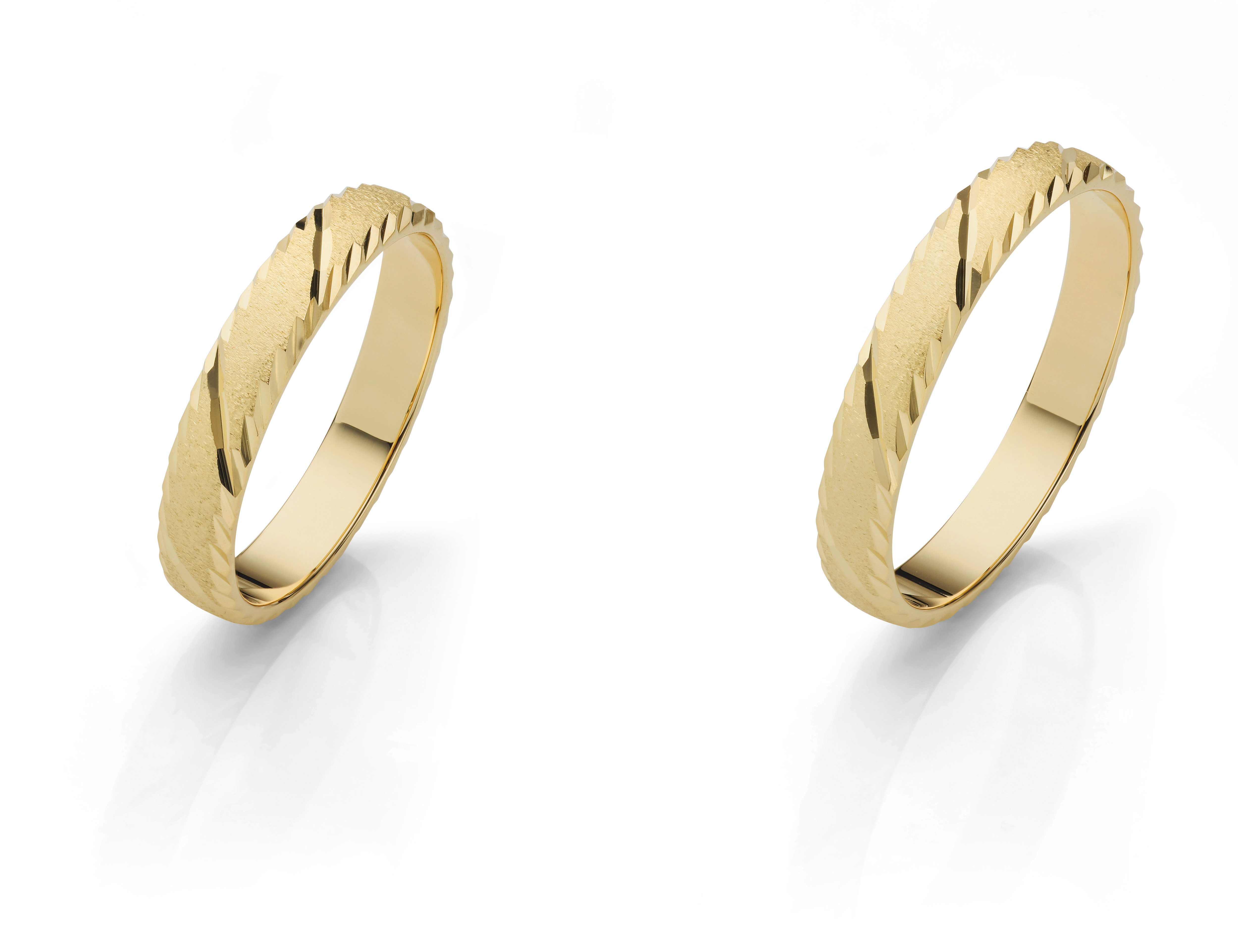 Firetti Trauring Schmuck Geschenk Gold 375 Hochzeit Ehering Partnerring "LIEBE", Made in Germany