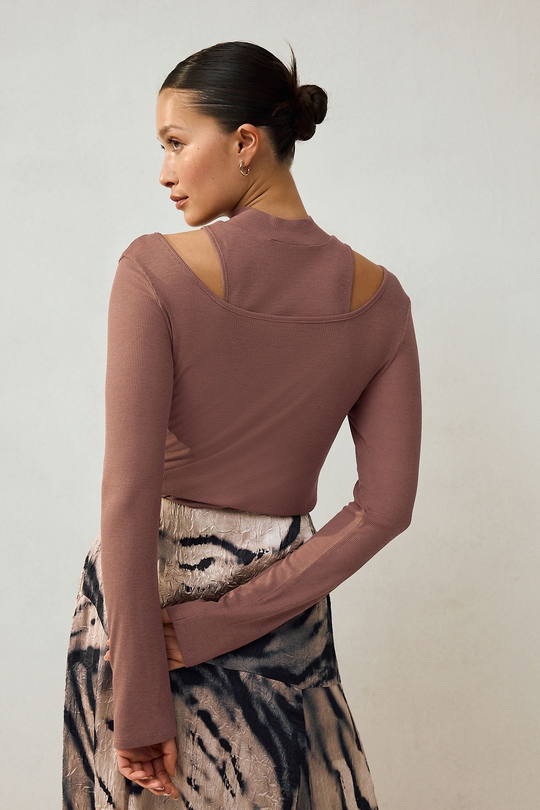 Next Langarmshirt Mehrlagiges, halbtransparentes Langarmoberteil (1-tlg) günstig online kaufen