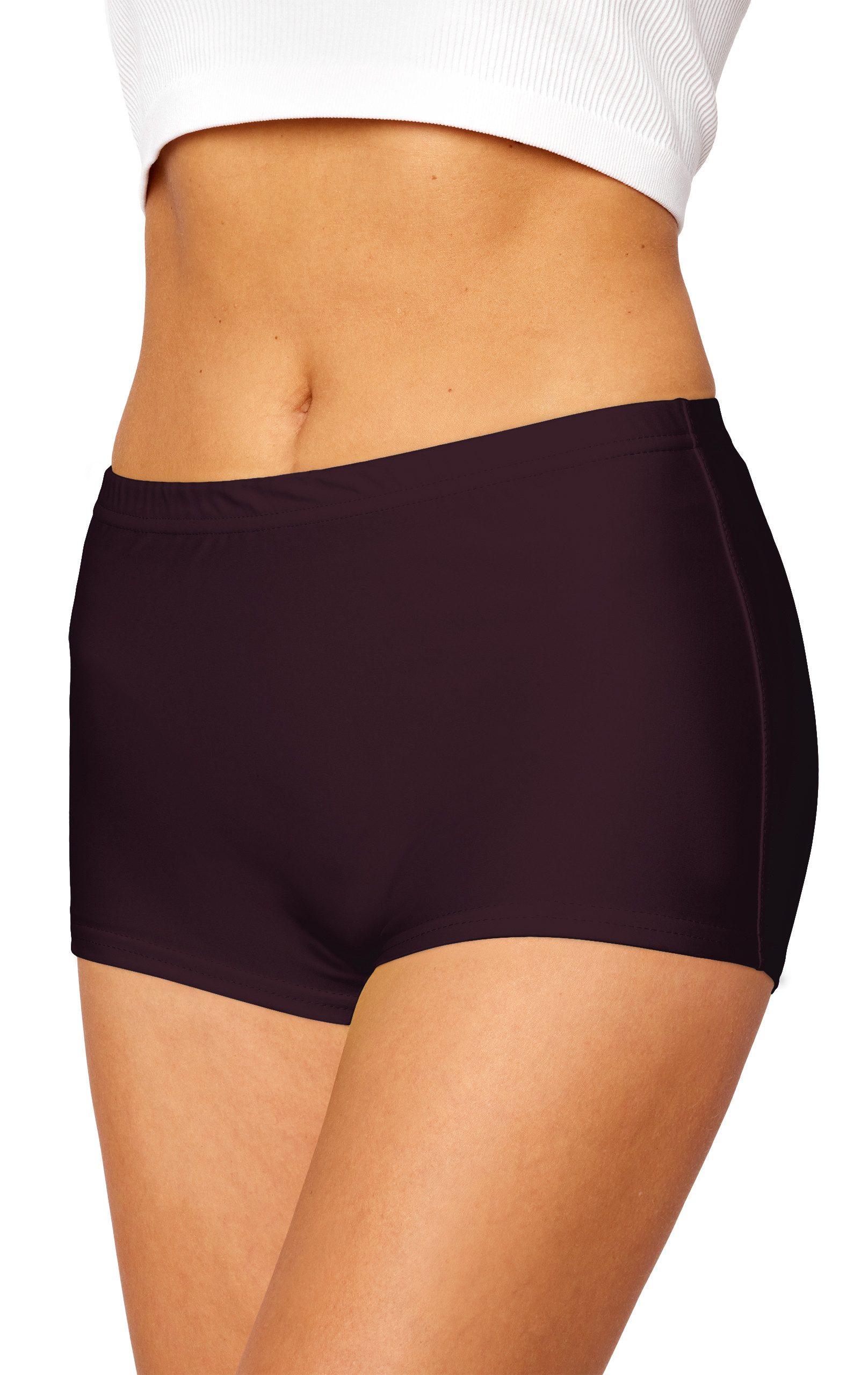 Merry Style Badeshorts Damen Bikinihose Schwimmhose Bikini-Slip L23L1 schnell trocknend