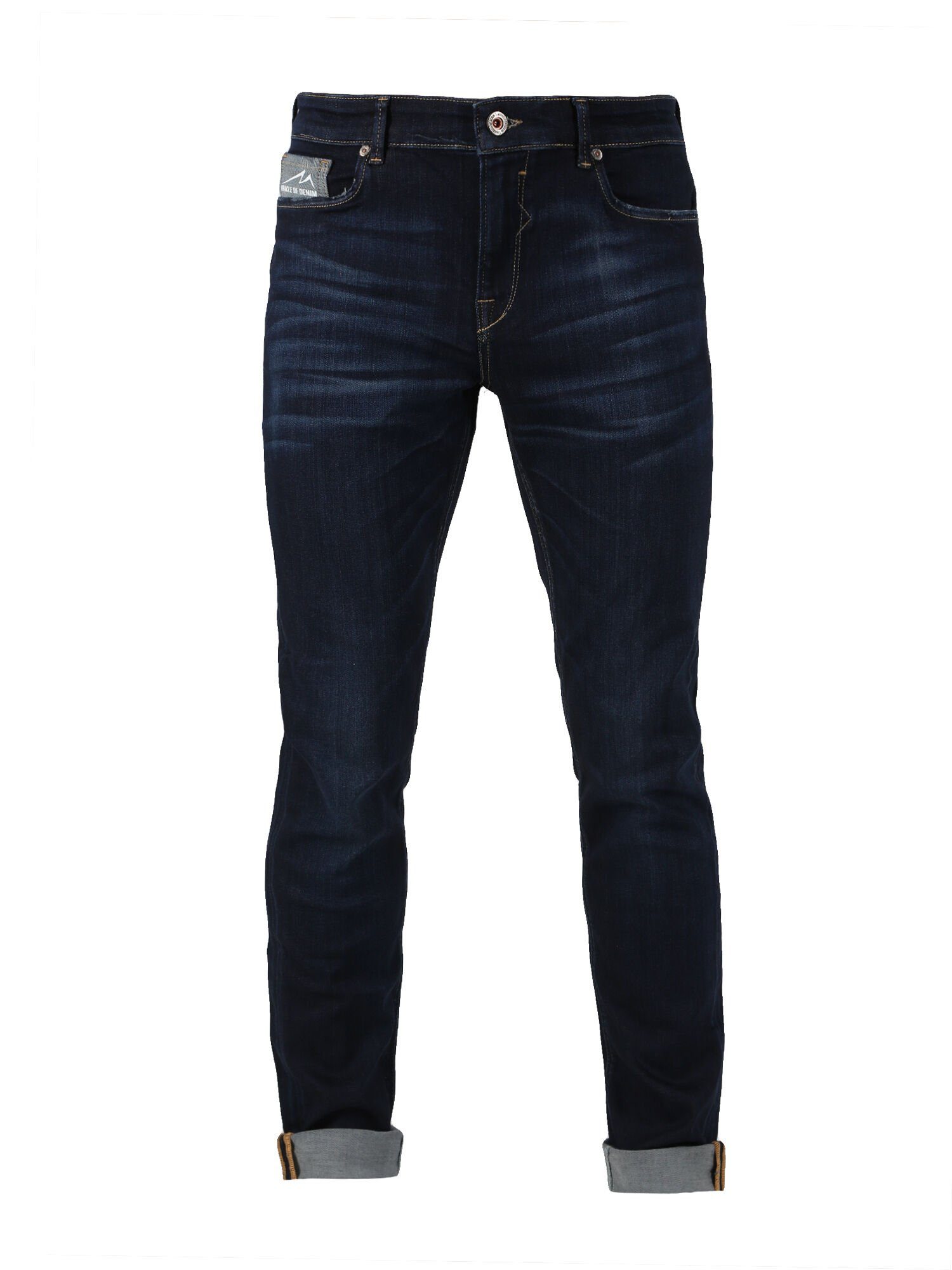 Blue Maracabo 5-Pocket-Style Slim-fit-Jeans of Denim Miracle