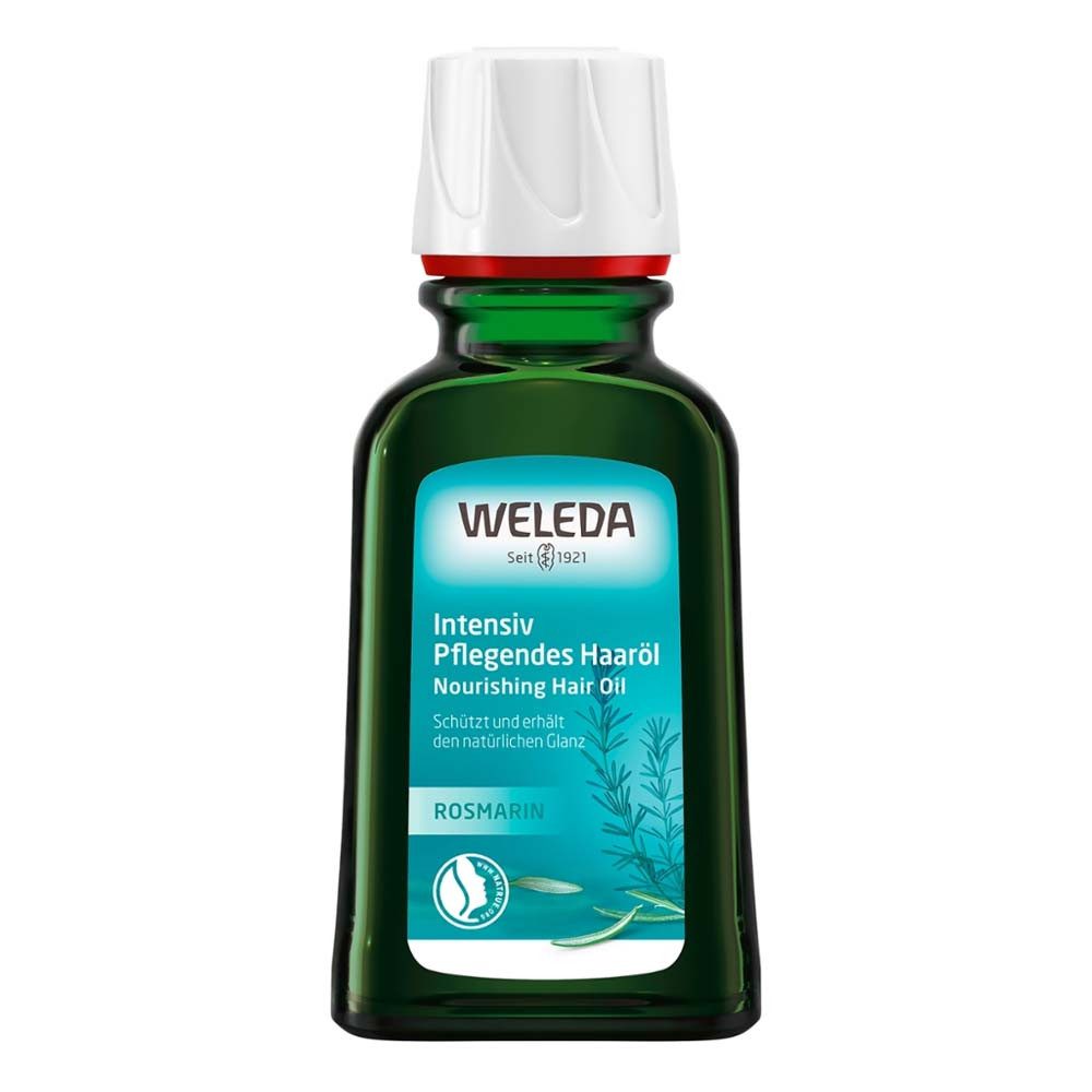 WELEDA Haaröl Rosmarin - Intensiv pflegendes Haaröl 50ml 2er Pack
