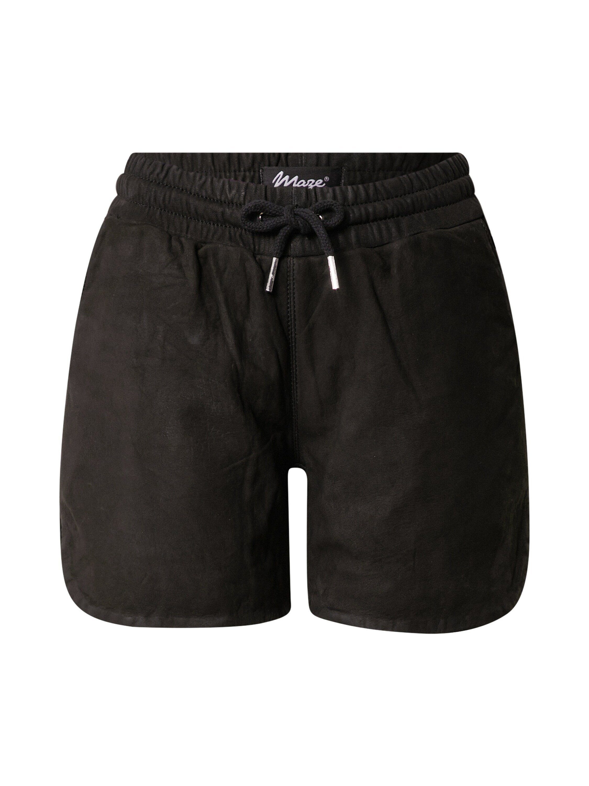 Maze Shorts (1-tlg) Plain/ohne Details