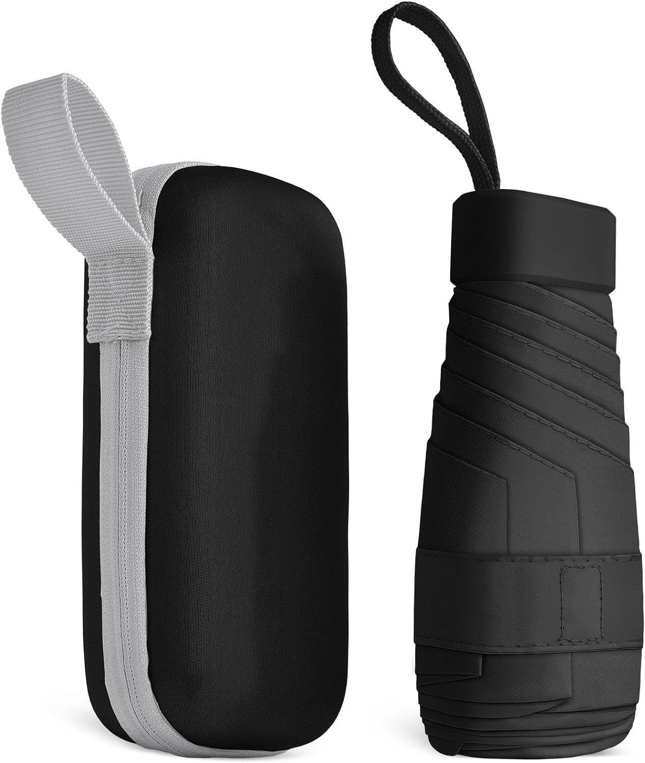 feinlux Taschenregenschirm CT0858-Schwarz