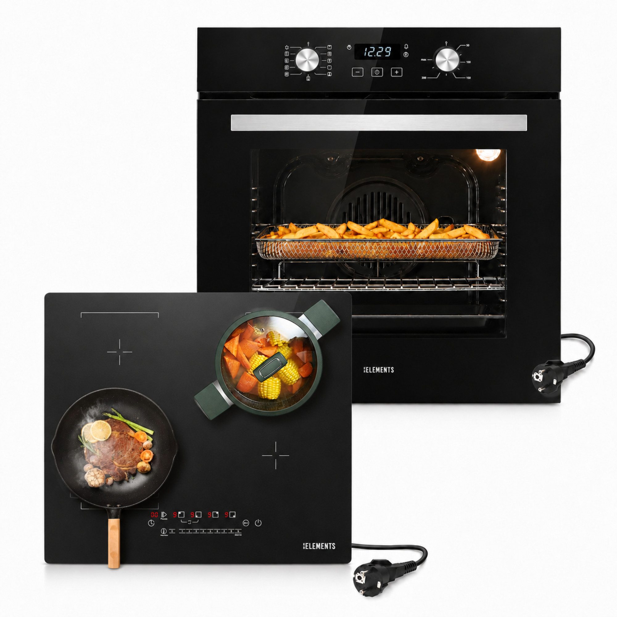 KB Elements Induktions Herd-Set KB-ELEMENTS Herdset Backofen 60cm