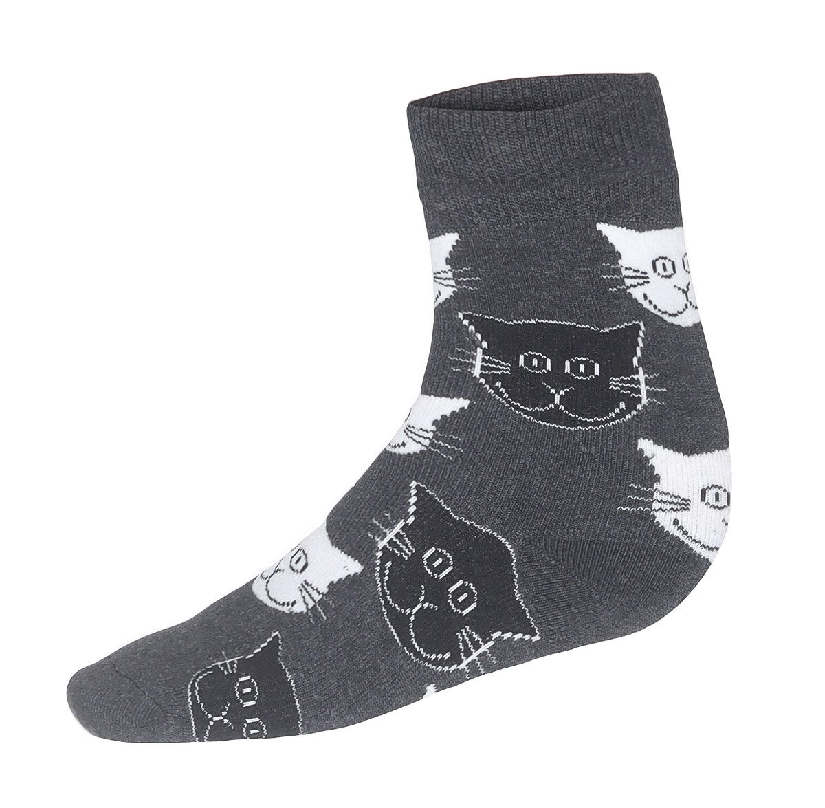 Sockenhimmel Thermosocken Damen Wintersocken Katzen Design warme Socken & Strümpfe 2fädig Vollfrotteefuß