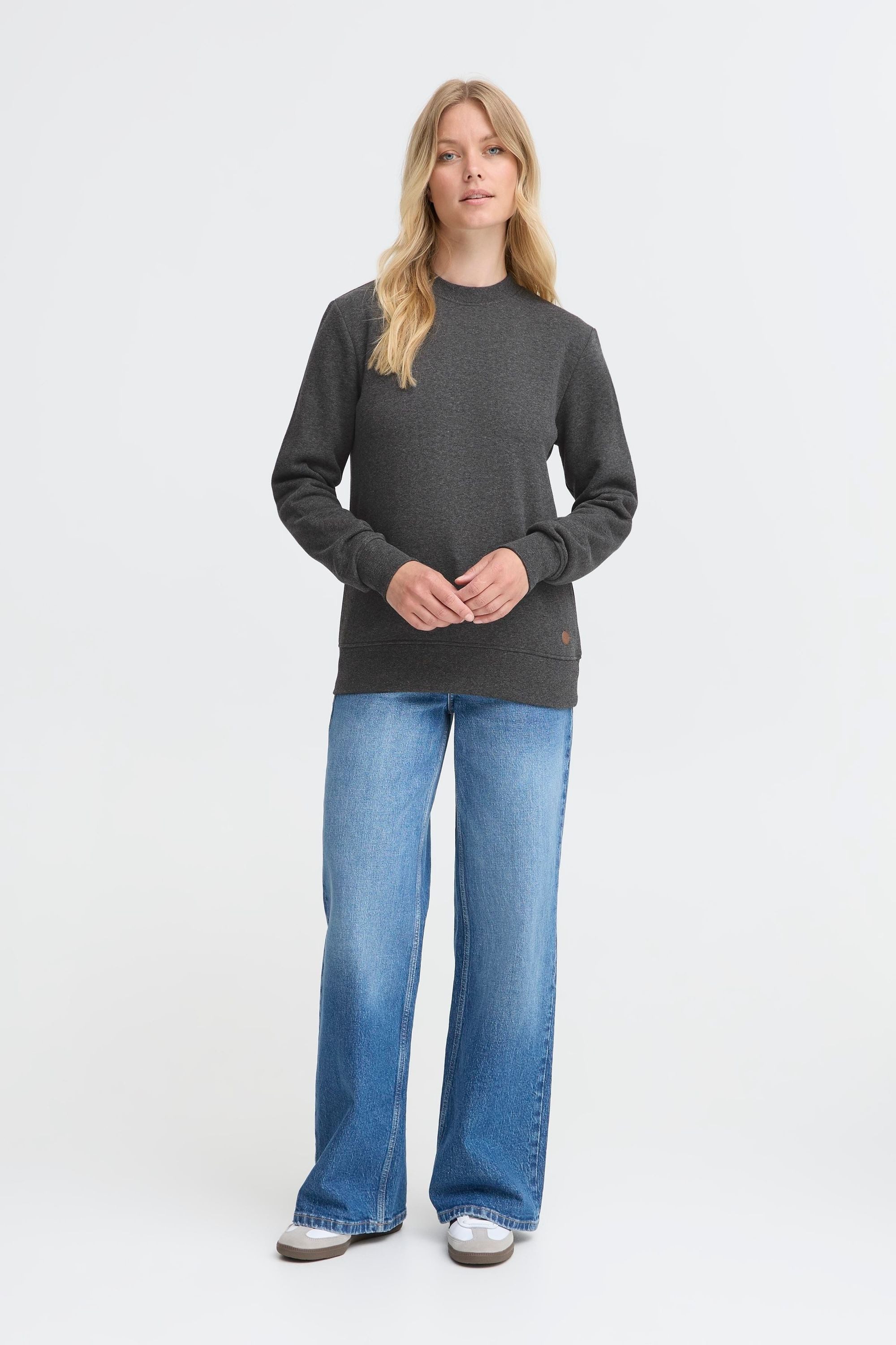 OXMO Sweater OXMille Modernes Sweatshirt