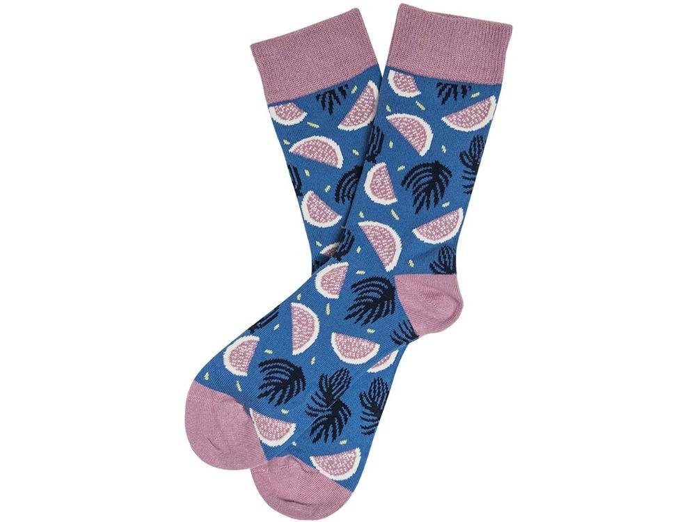 Tranquillo Füßlinge tranquillo Bio-Socken mit Melonen-Print