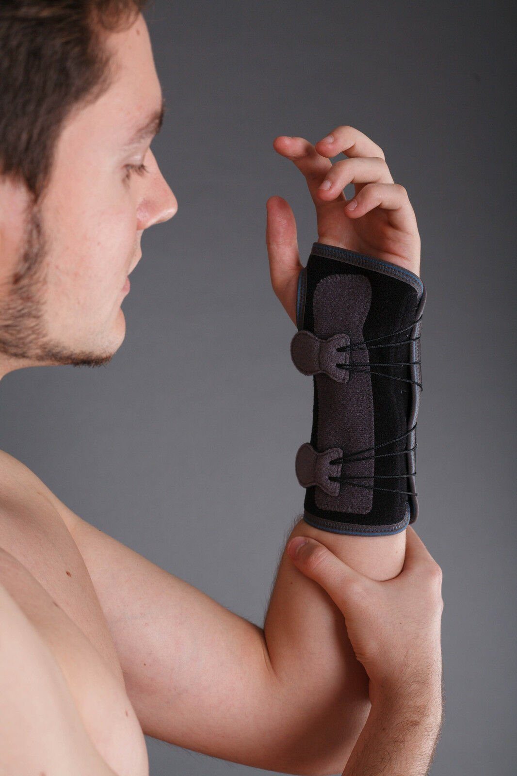 Lorey Medtec Handbandage Handgelenkbandage mit Aluschiene, Handgelenkstütze, Unisex