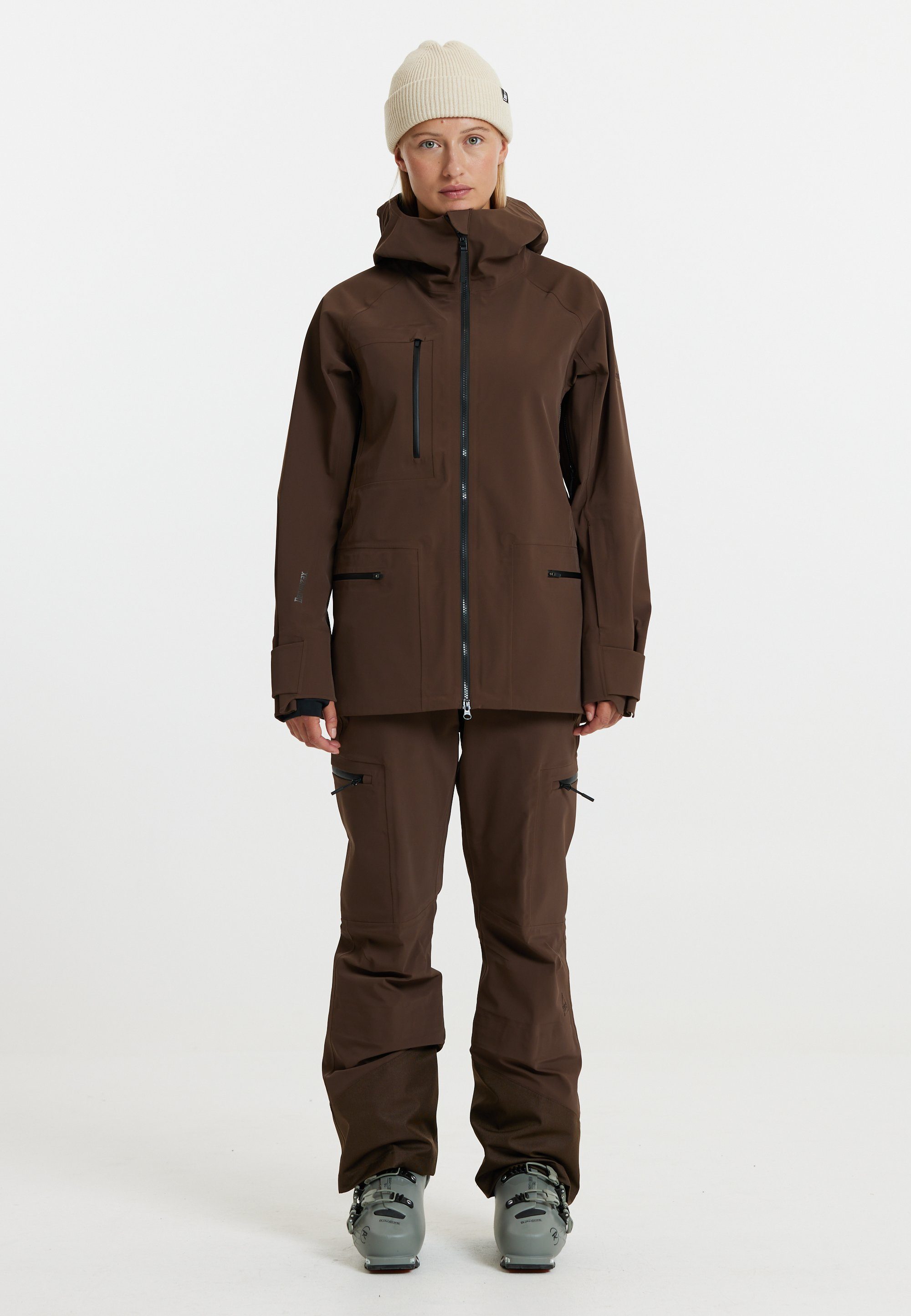 SOS Skijacke Lipno in wetterfester Qualität mit geradlinigem Design