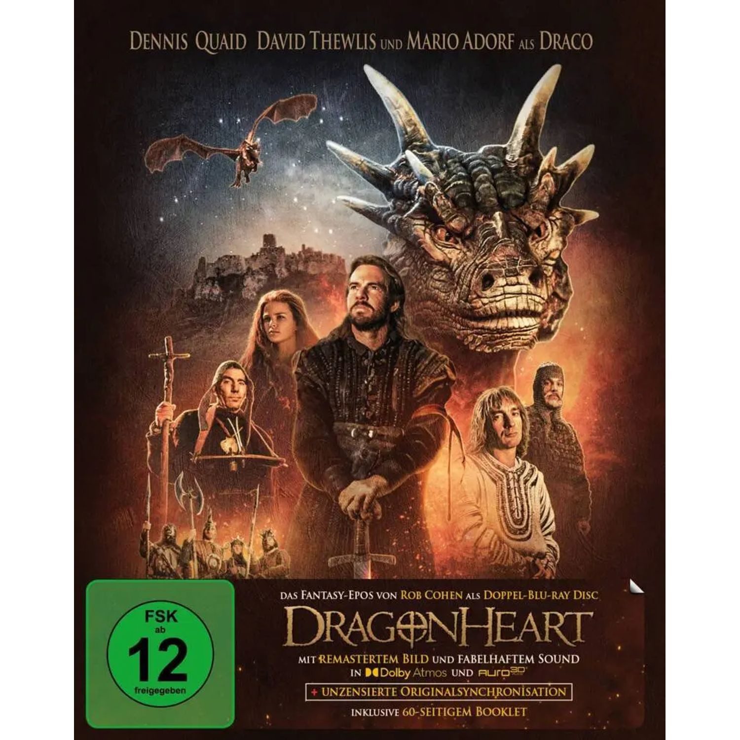 Alive Blu-ray Dragonheart,2 Blu-ray (Special Edition, Doppel-Blu-ray mit Dolby...