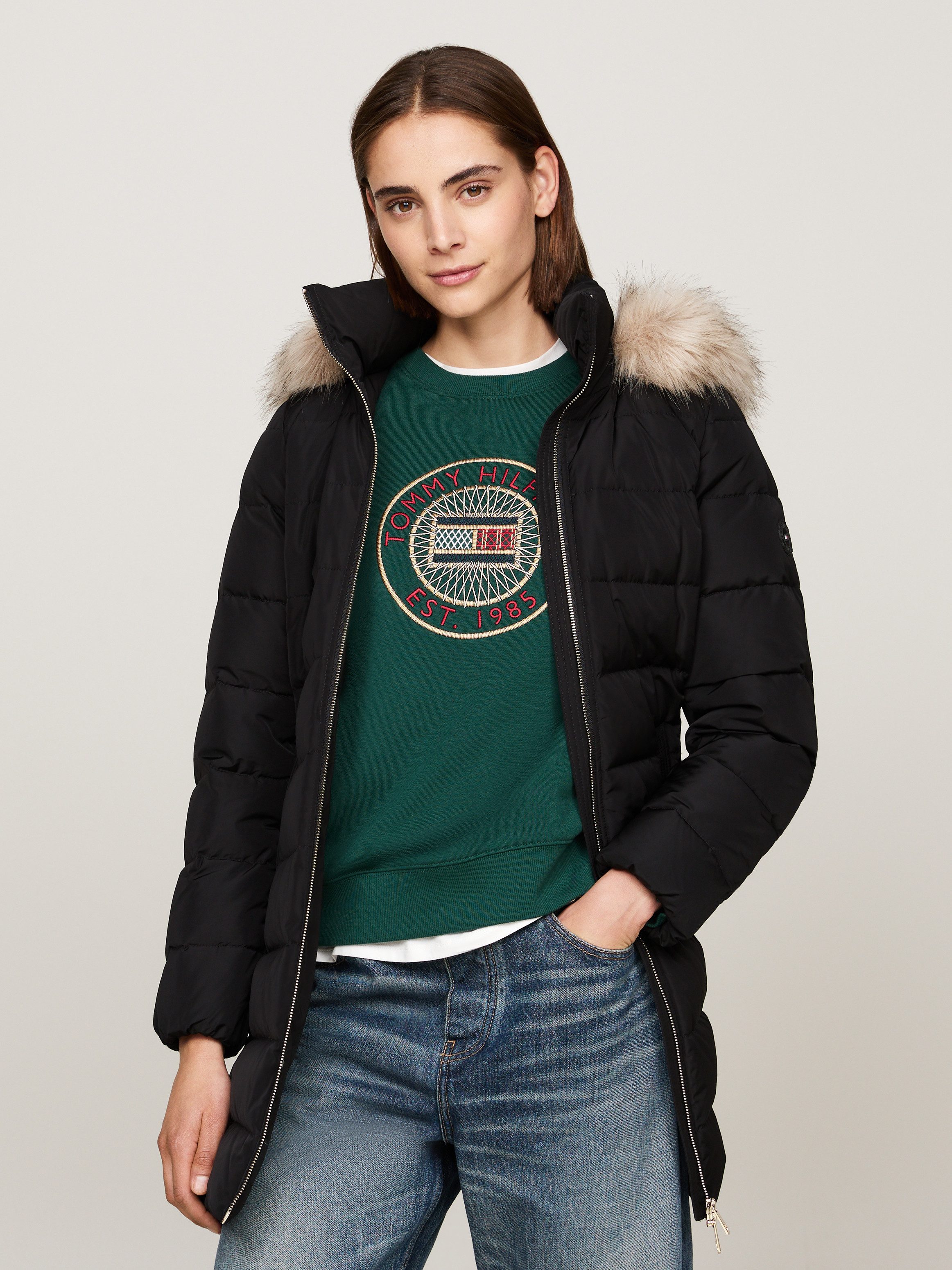Tommy Hilfiger Steppmantel HERITAGE DOWN TYRA günstig online kaufen