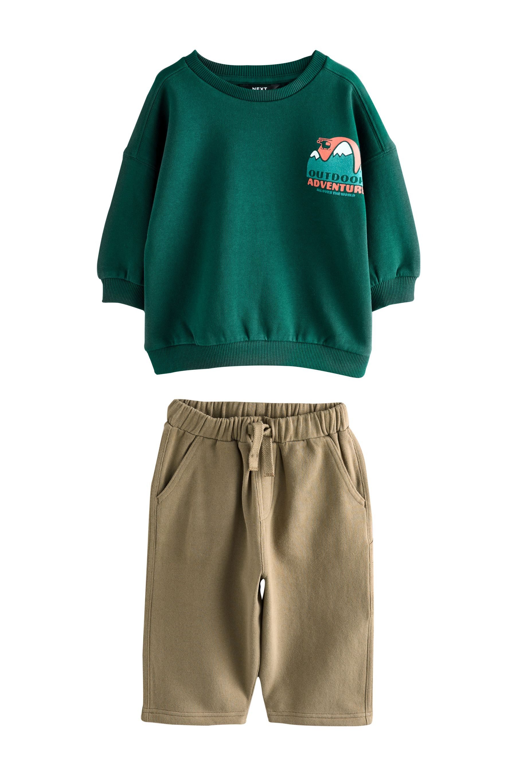 Next Sweatanzug Sweatshirt und Utility-Jogginghose im günstig online kaufen