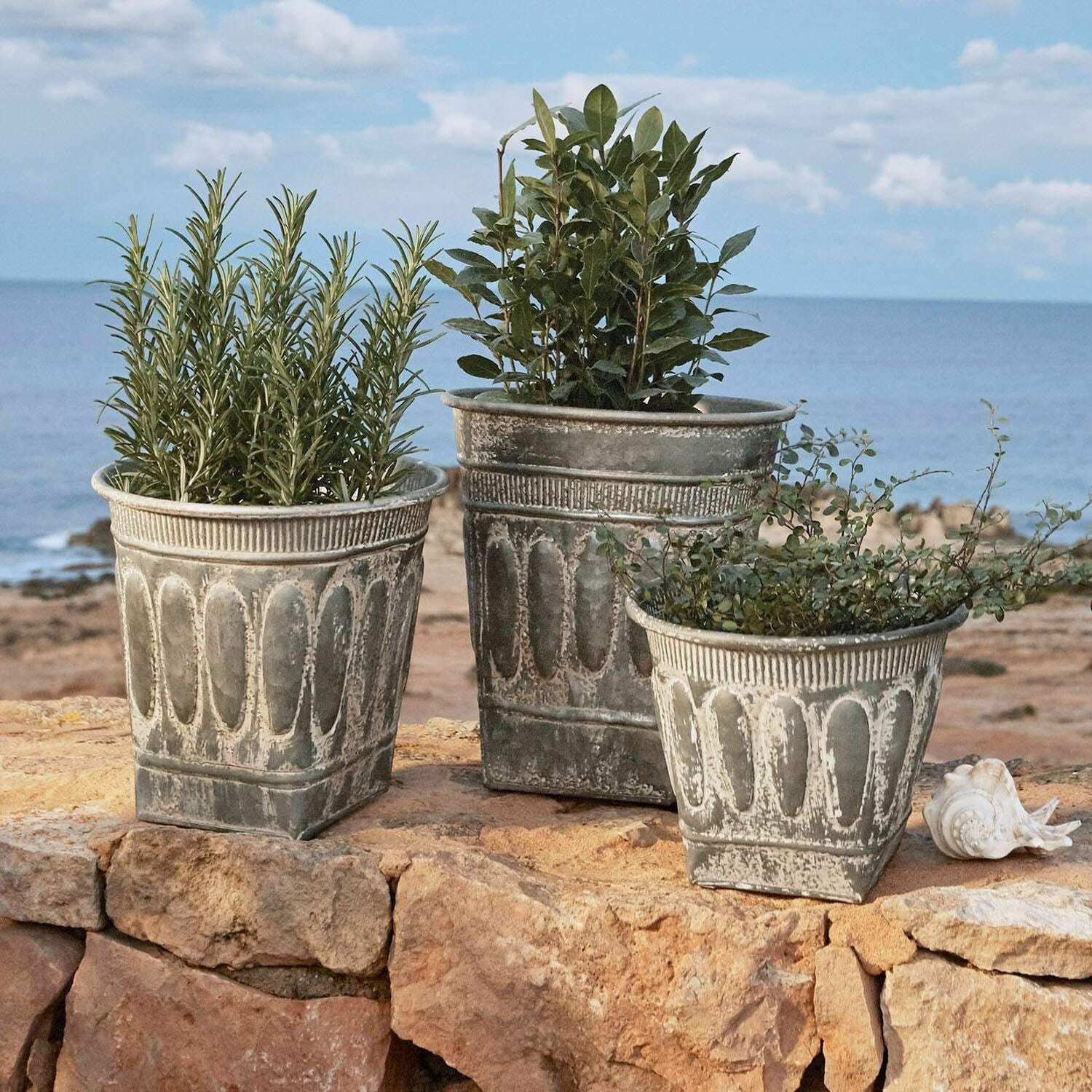 Mirabeau Übertopf Übertopf 3er Set Bakersfield günstig online kaufen