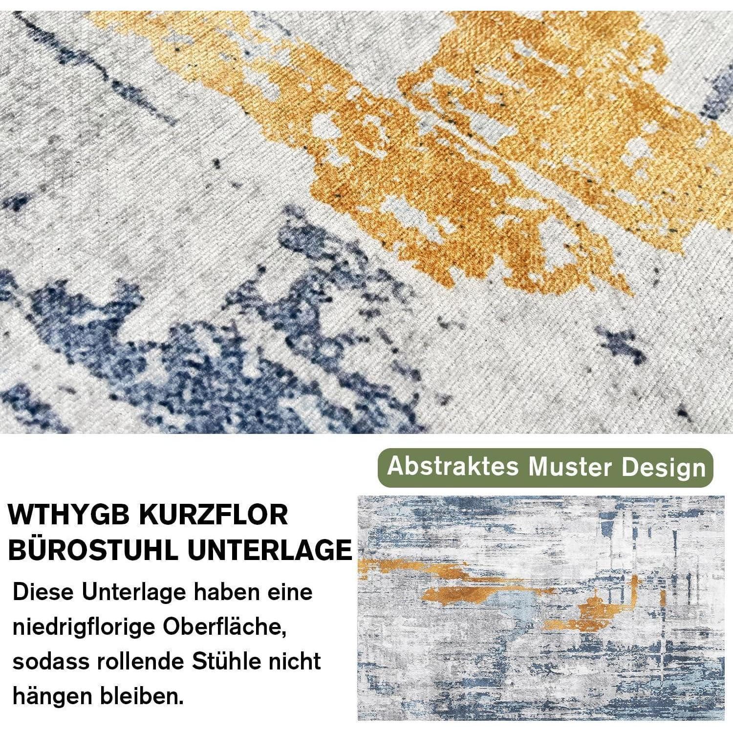 LuxusKollektion Büromöbel-Set Bürostuhl Unterlage 90x120cm Hartboden günstig online kaufen