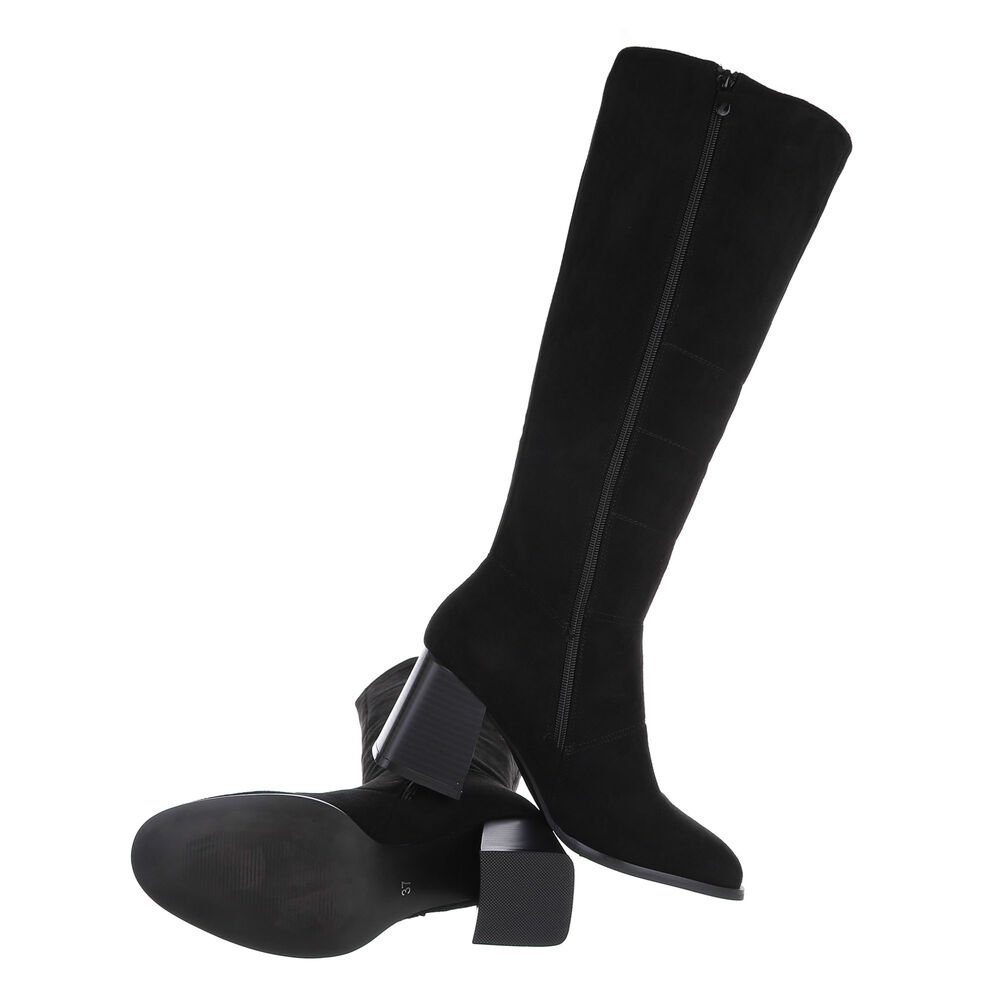 Ital-Design Damen Elegant Stiefel (85255622) Blockabsatz günstig online kaufen