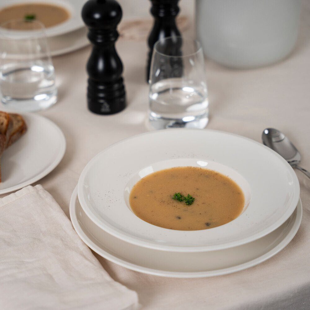 Villeroy & Boch Speiseteller Set Artesano Speiseteller und Suppenteller 12-tlg., 6-teiliges Kombiservice, Geschirrset, Tafelservice, für 6 Personen