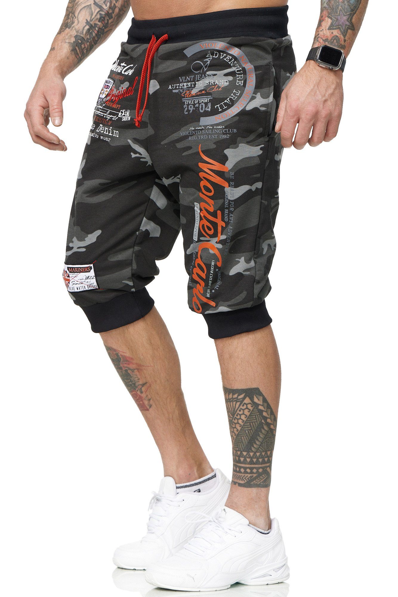 L.gonline Sweatshorts Herren SHORTS, Bermudashorts, Kurze Sommer-Hose, Capr günstig online kaufen