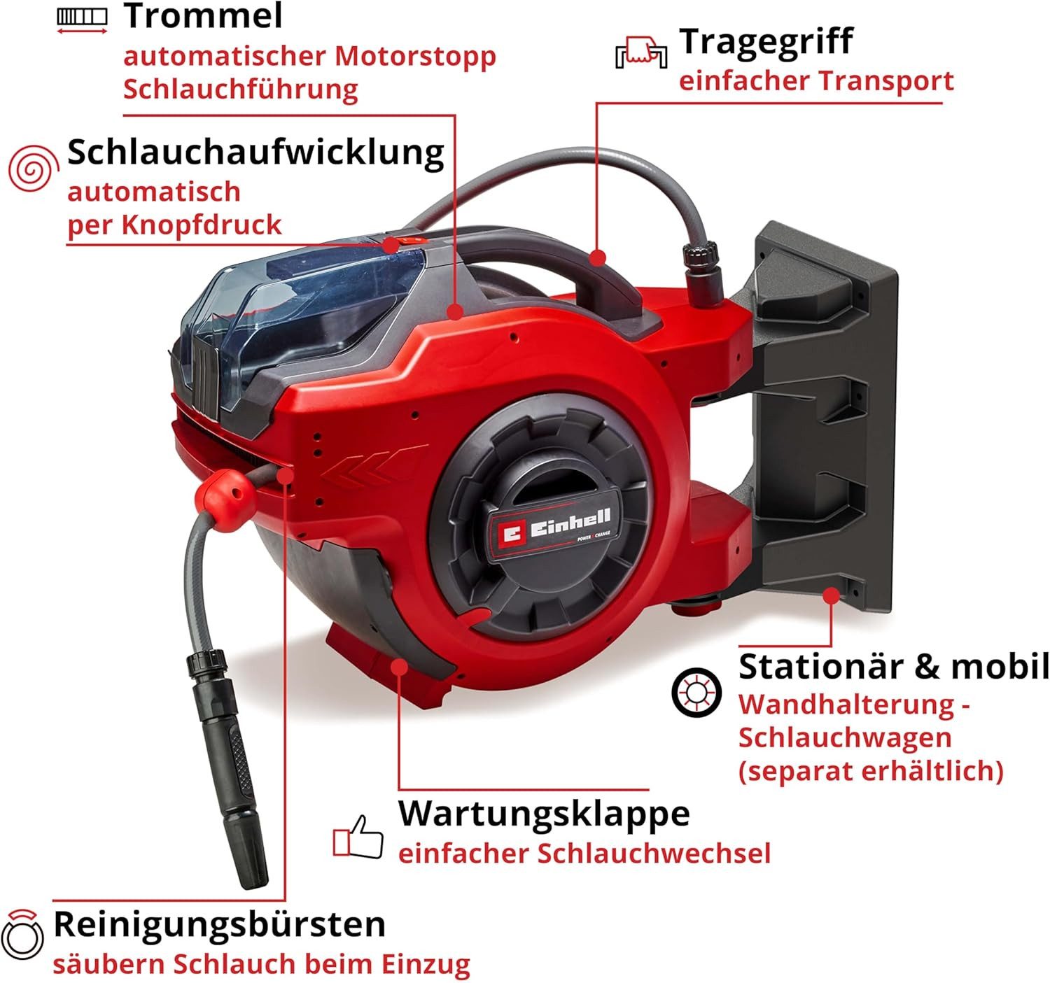 Einhell Schlauchtrommel Einhell AKku Schlauchtrommel