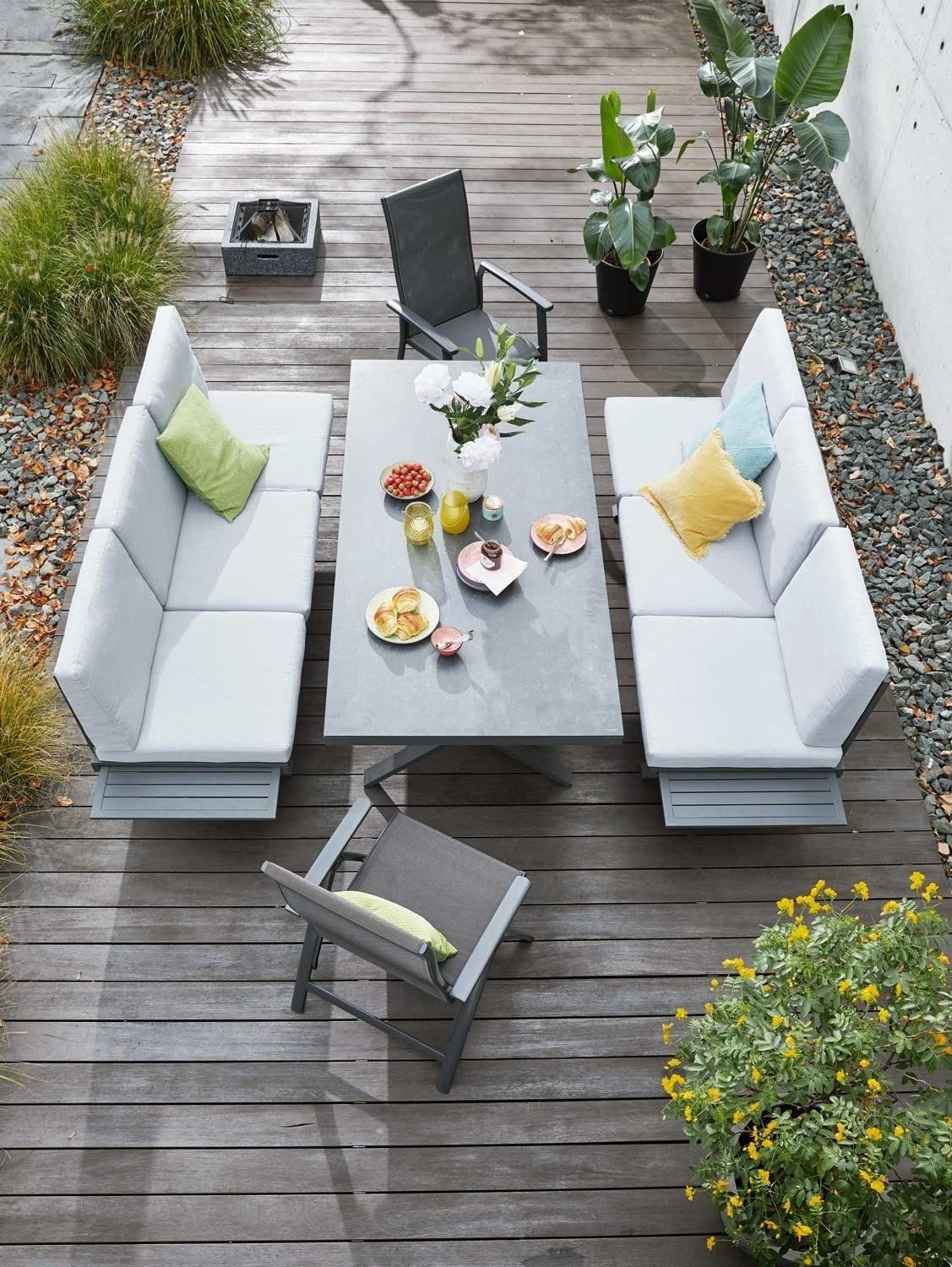 Outdoor Gartentisch RIEKE, B 200 x günstig online kaufen