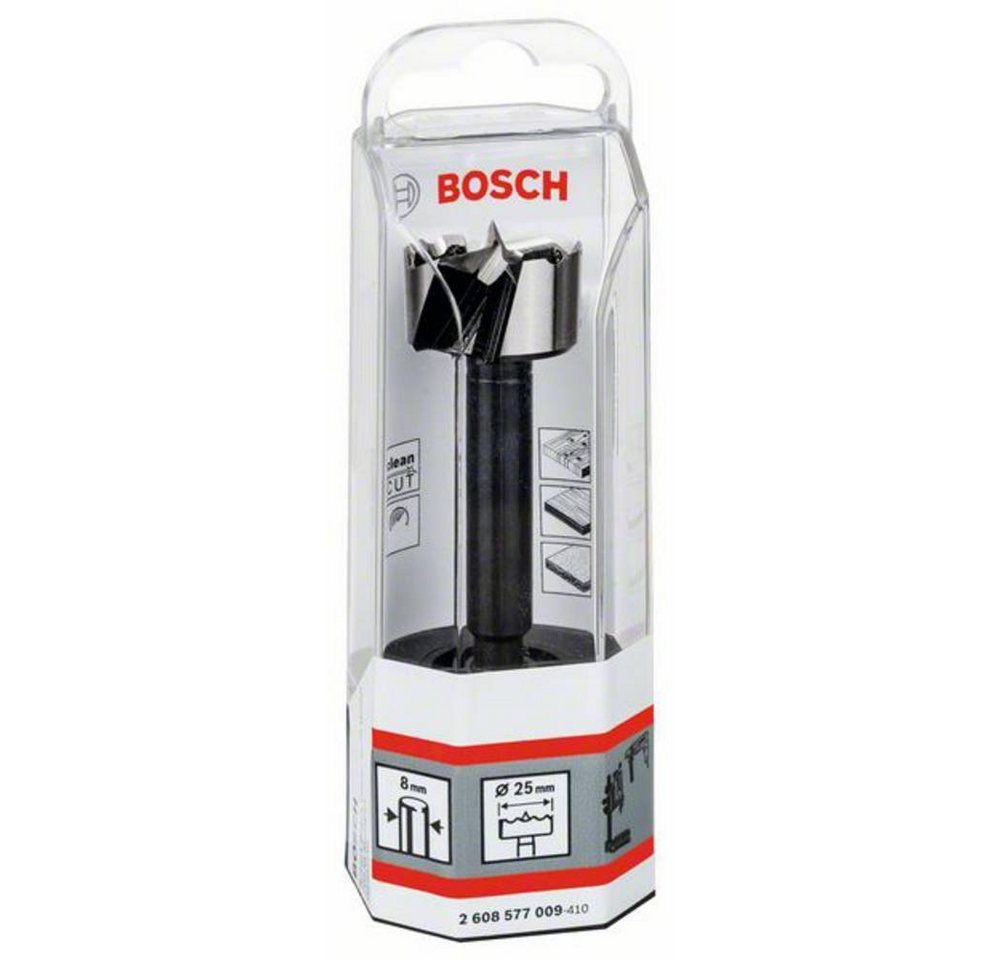 Thumbnail - BOSCH Forstnerbohrer Forstnerbohrer, DIN 7483 G, 25 x 90 mm, d 8 mm