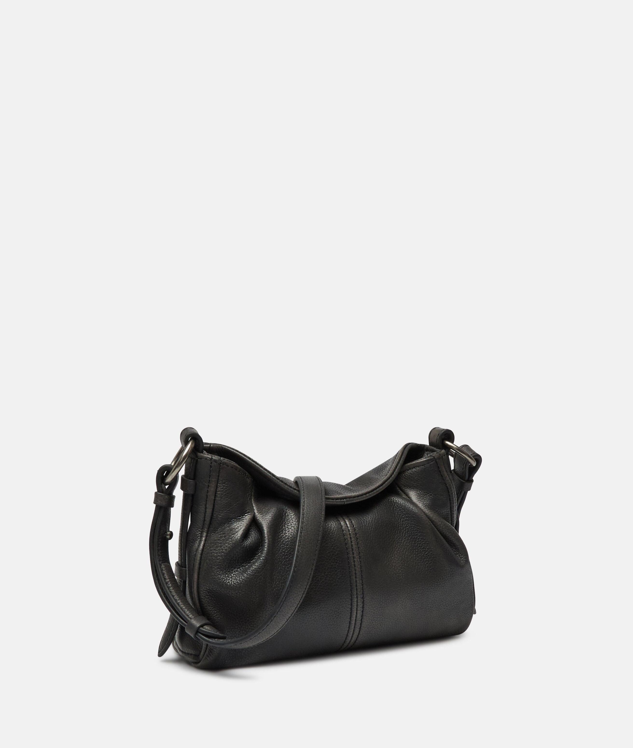 Liebeskind Berlin Umhängetasche Elya Crossbody XS, Kleine Umhängetasche mit Vintage-Effekt