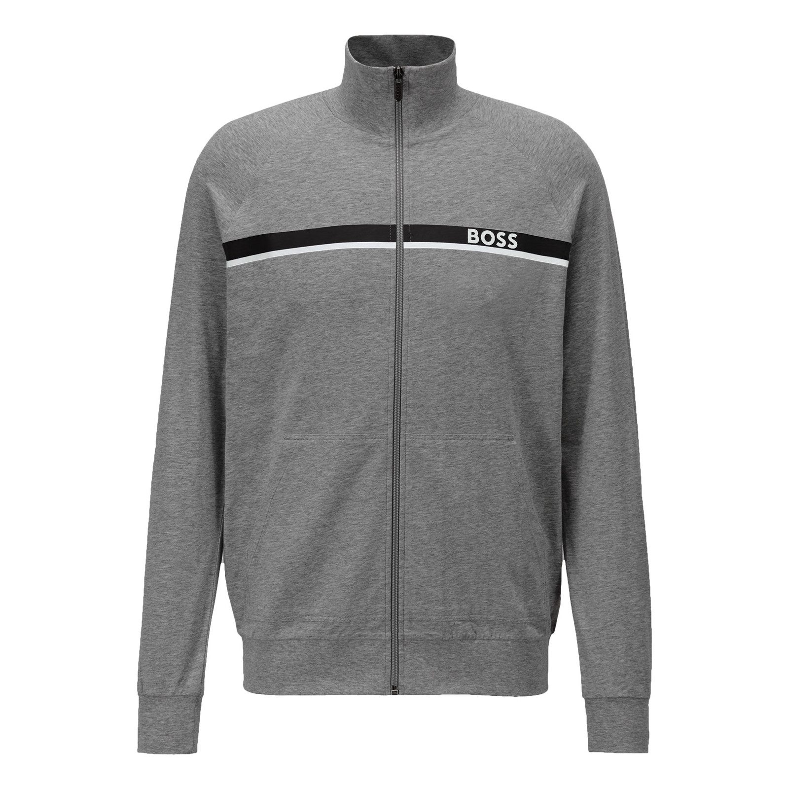 BOSS Trainingsjacke Authentic Jacket Z mit Streifen und Markenschriftzug günstig online kaufen