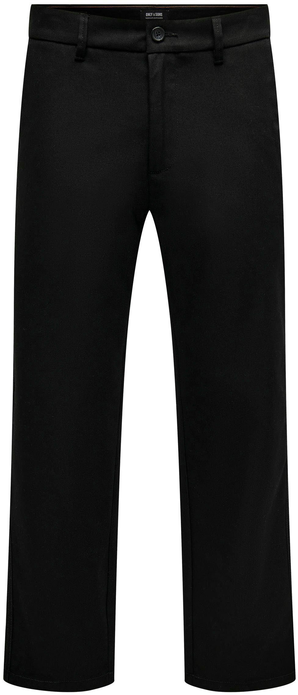 ONLY & SONS Chinohose OS ONSEDGE-ED LOOSE 4468 PANT black
