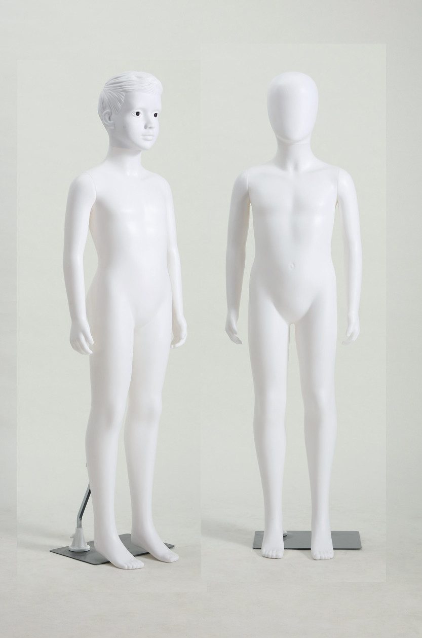 Eurohandisplay Schneiderpuppe Schaufensterpuppe FC weibliche und männliche weiß matt, Nicht zutreffend