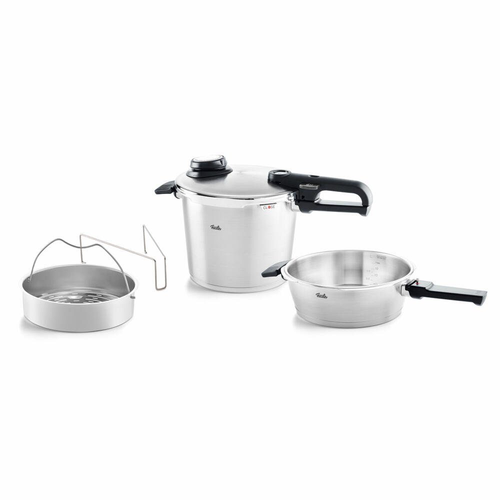 Fissler Topf-Set Vitavit Premium Set 2.5 L + 6 L, Edelstahl 18/10 (Set, 2-tlg)
