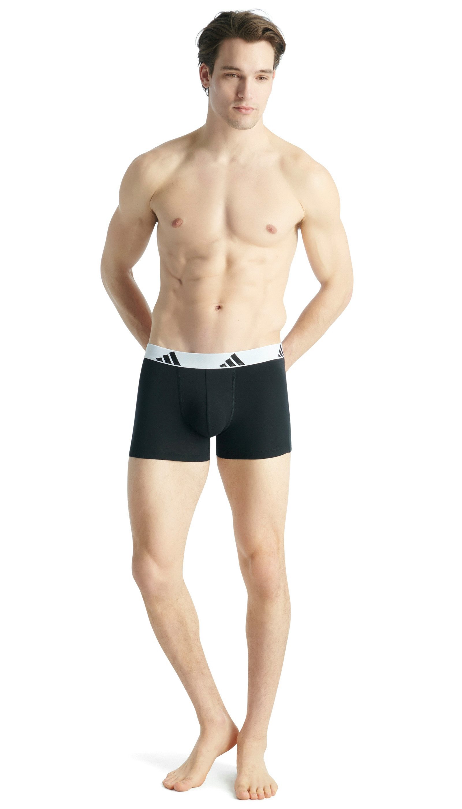 adidas Sportswear Trunk Active Flex Cotton (5er Pack) Multipack, elastisch, Logo-Bund, ohne Eingriff