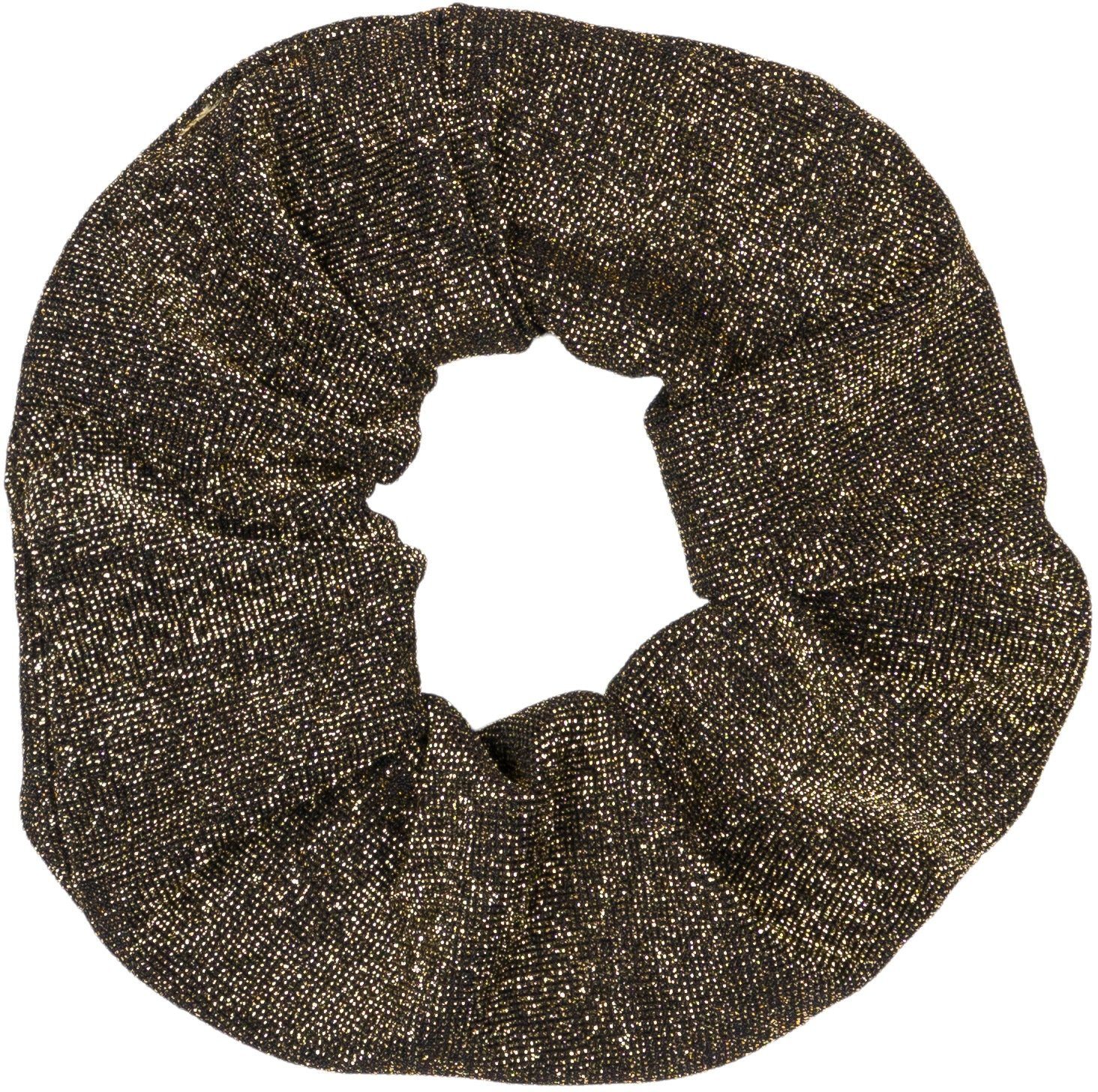 styleBREAKER Haargummi, 1-tlg., Scrunchie Haargummi Glitzer Stoff