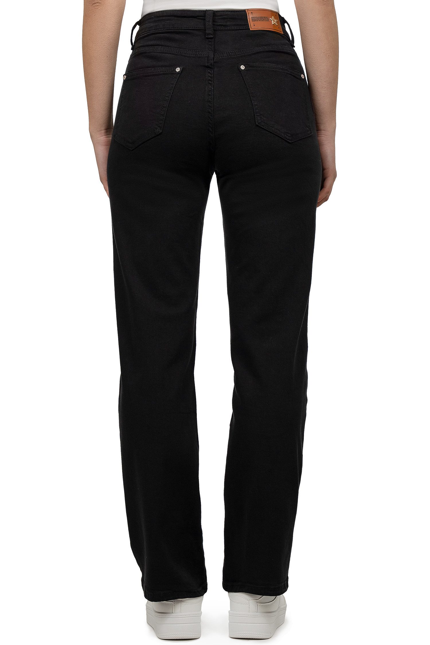 Reichstadt 5-Pocket-Jeans Casual Wide Leg Damen günstig online kaufen
