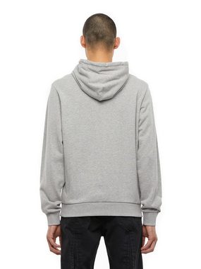 Diesel Kapuzensweatshirt Regular Fit Logo Print Hoodie - S-GIRK-HOOD-N1 Grau