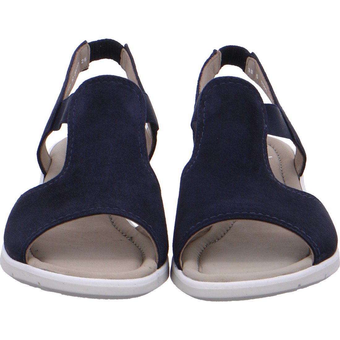 Leder Ara - Sandalette blau Sandalette Damen Schuhe, Ara Lido 042486