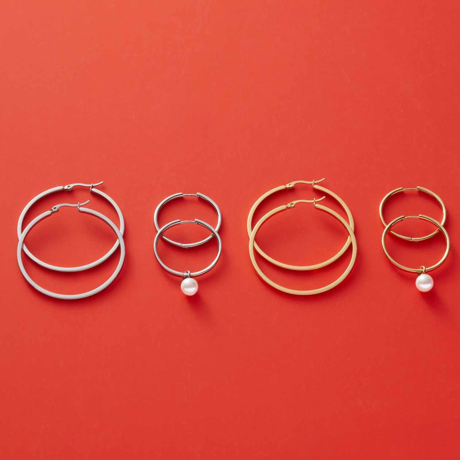 LEONARDO Paar Creolen Ohrringe Bravo