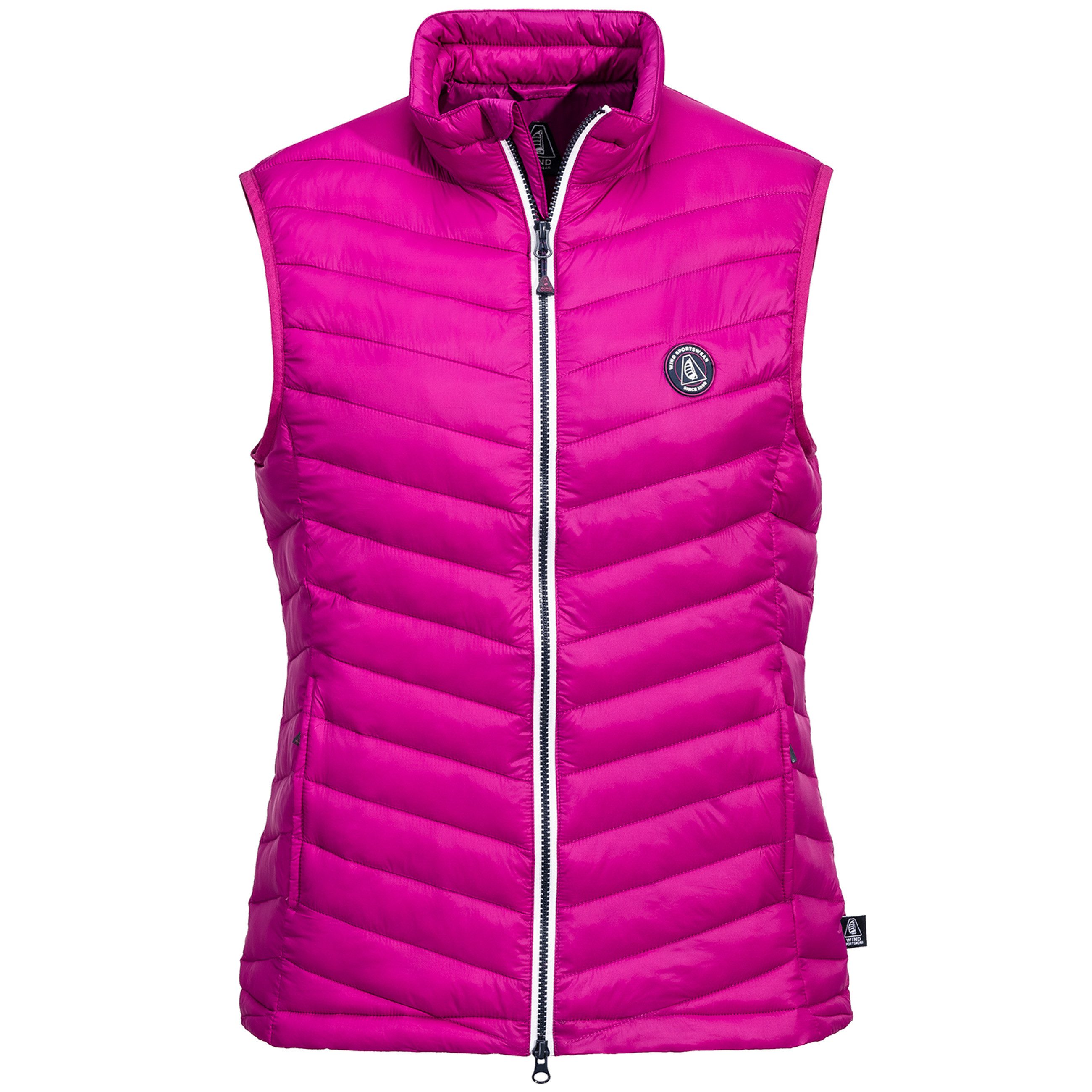 Wind sportswear Steppweste Damen Pufferweste "Taveuni" Verstellbar, Reißverschluss
